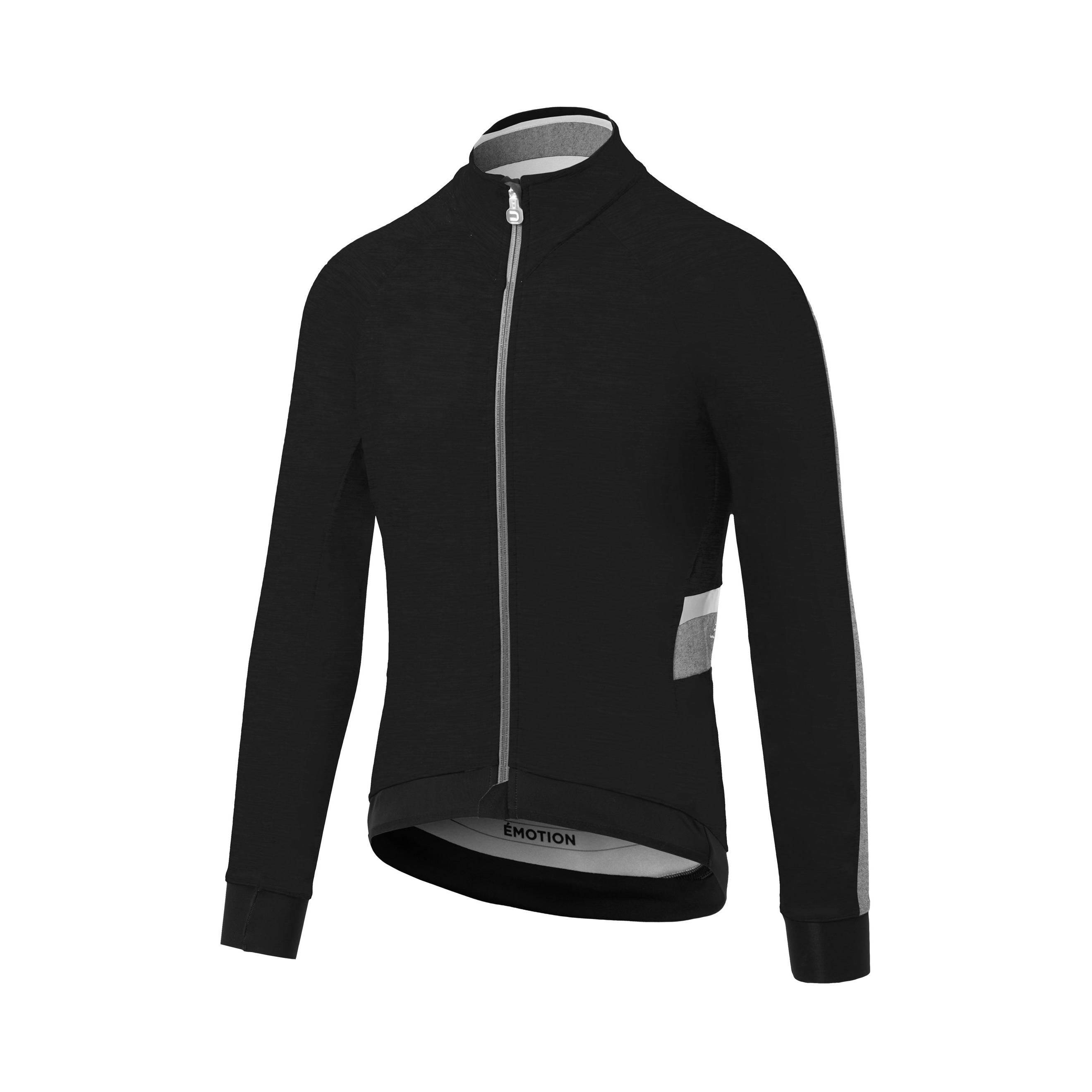 Dotout Le Maillot Jacket Black-Melange Light Grey Noir XL
