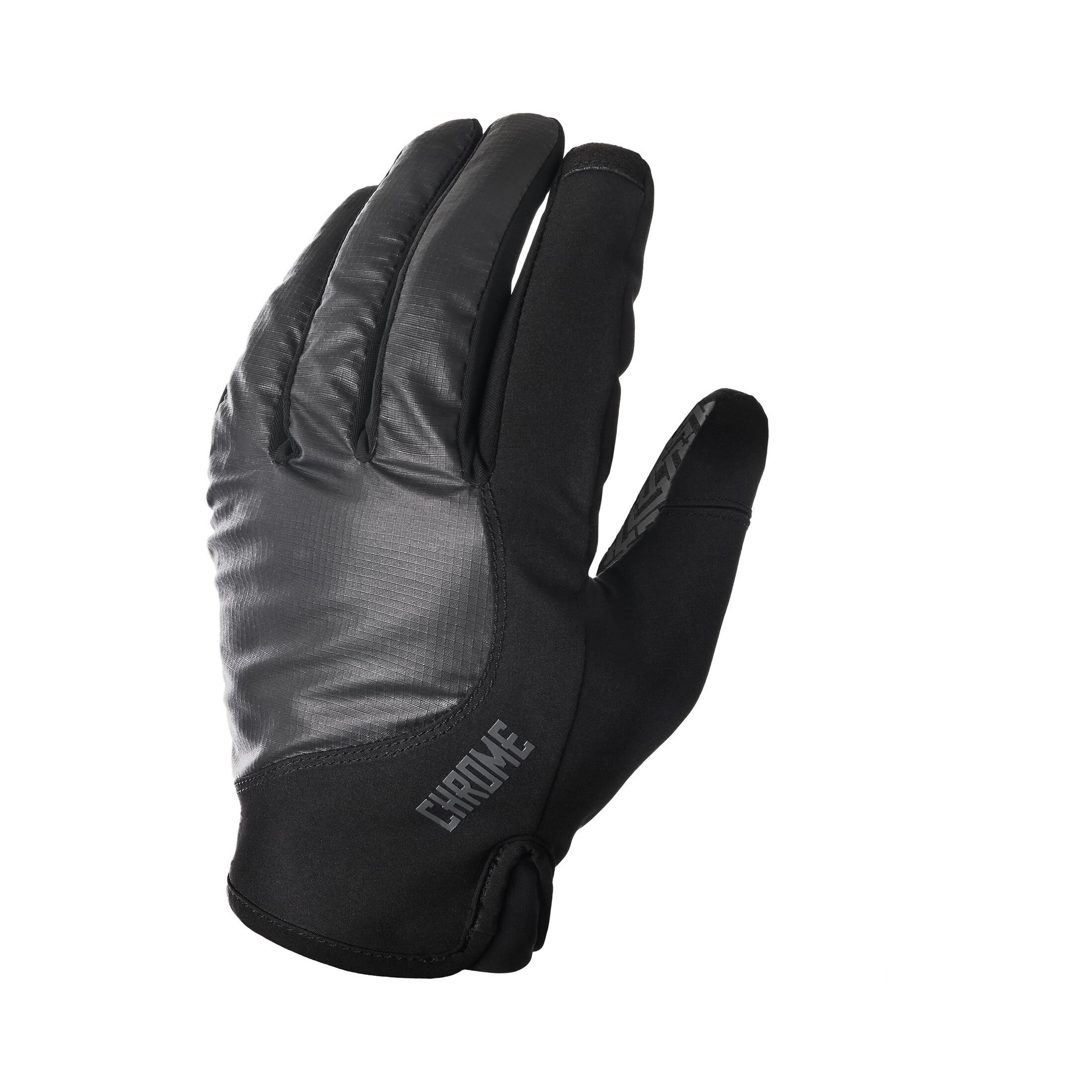 Chrome MIDWEIGHT CYCLE GLOVES Black Noir M 