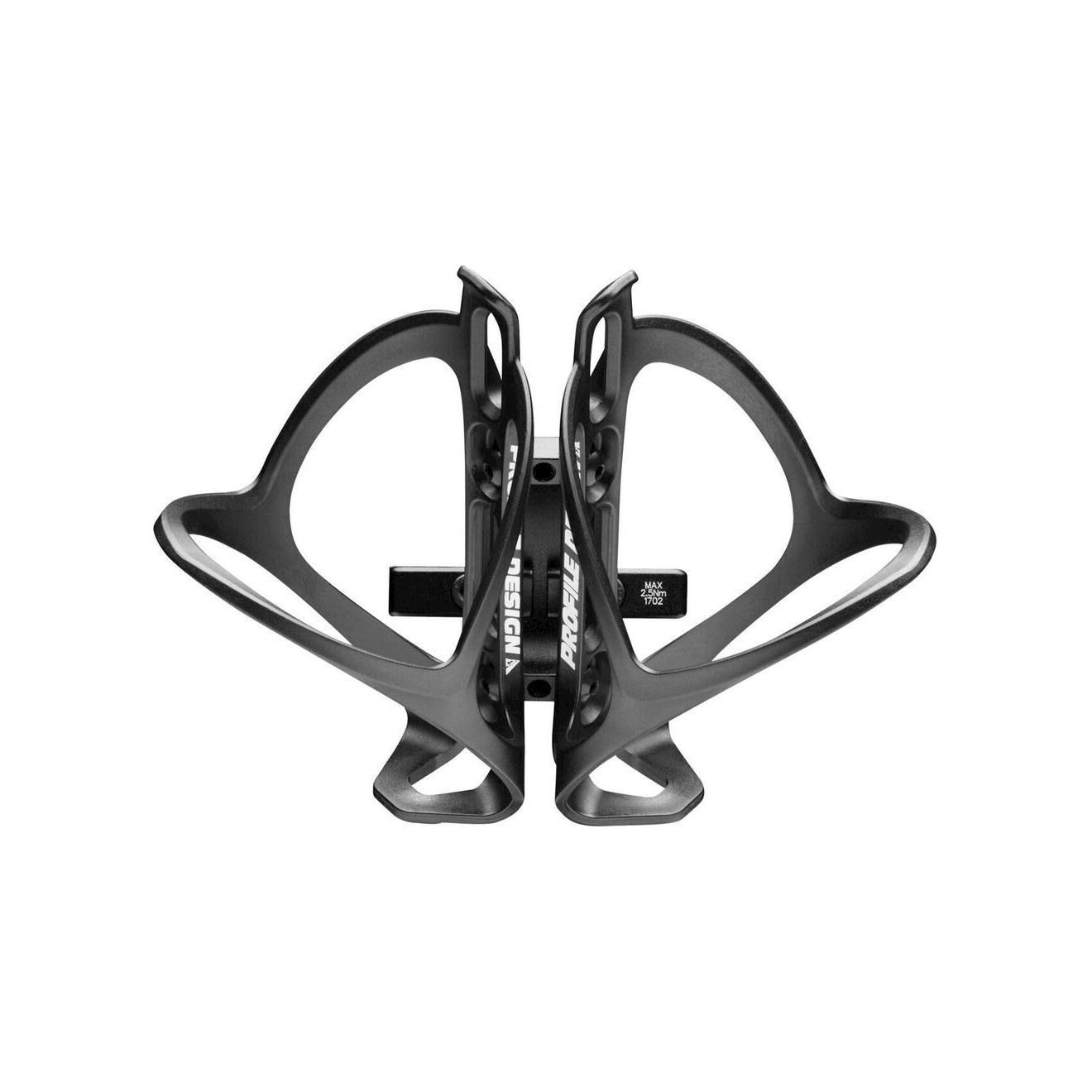 Profile Design Porte-bidons RM-P Système double Noir 