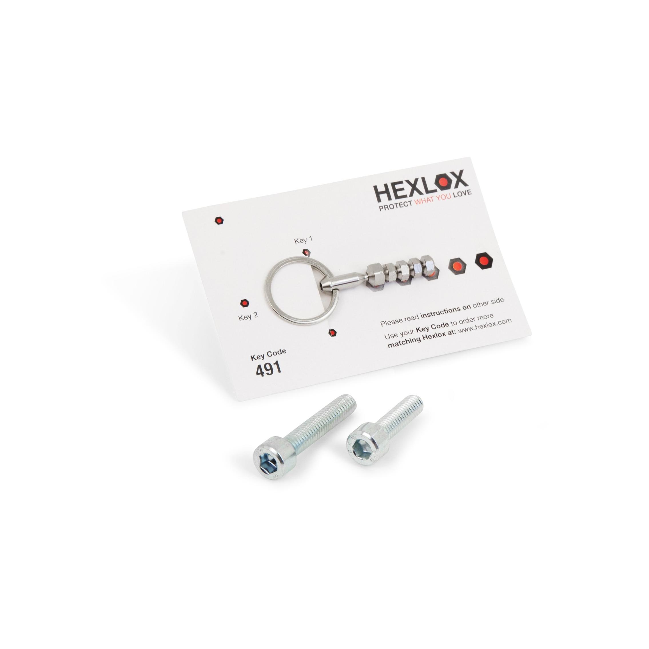 Schindelhauer Hexlox Anti Theft Sets Argenté 