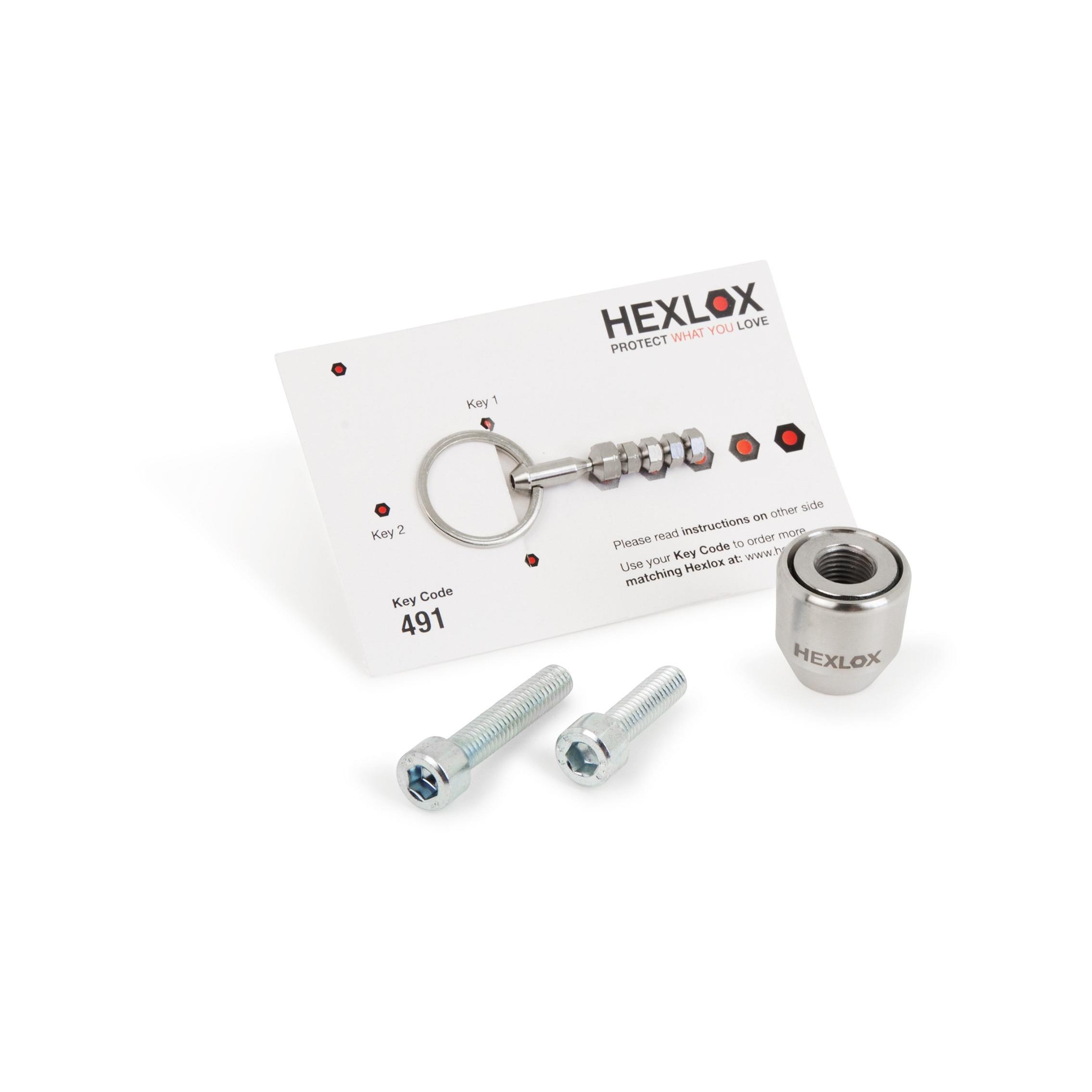 Schindelhauer Hexlox Anti Theft Sets Argenté 