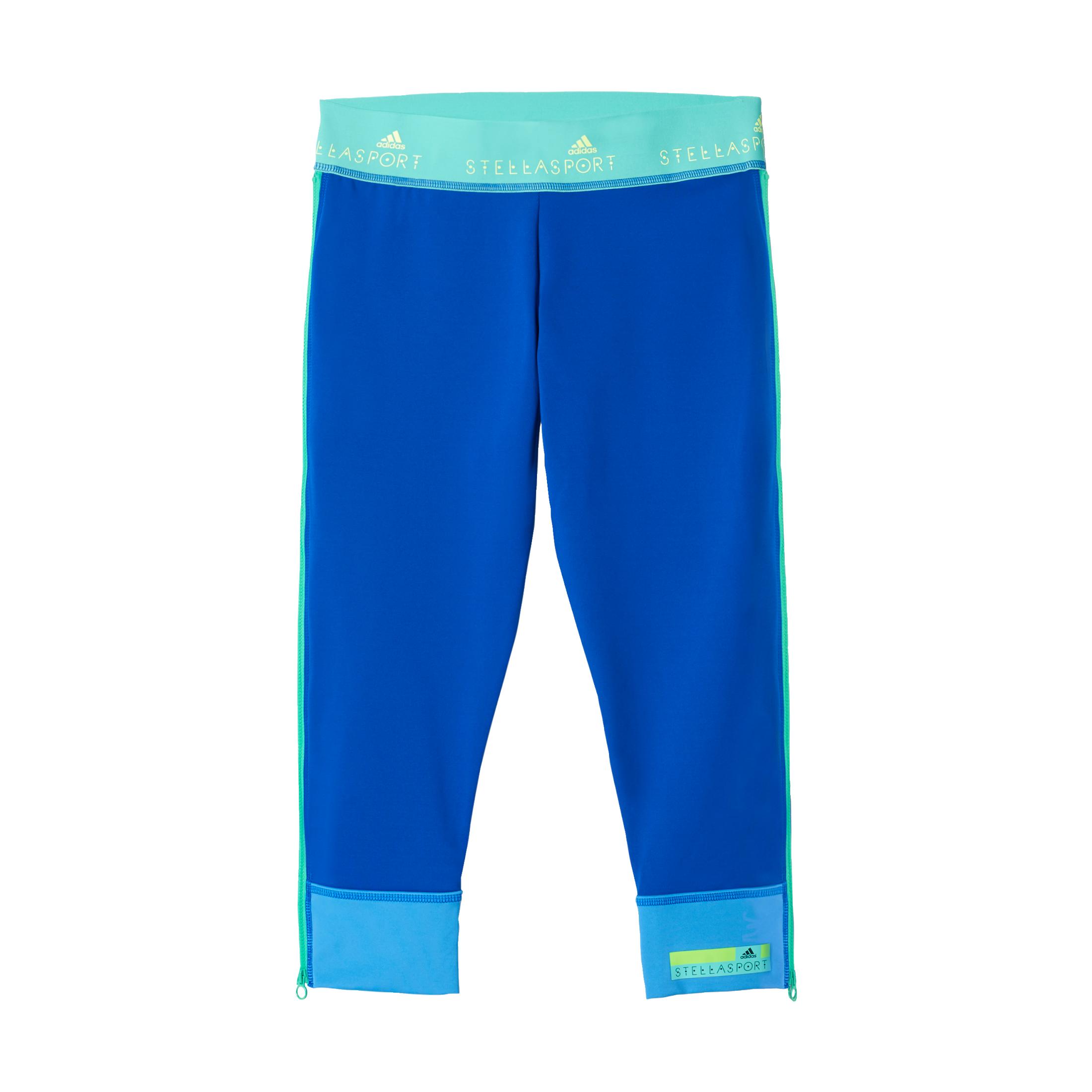 Adidas Stella Sport 3/4 Tight Bleu S 