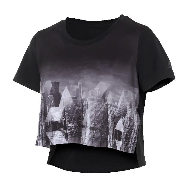 Adidas Top Photo Tee Noir XS 