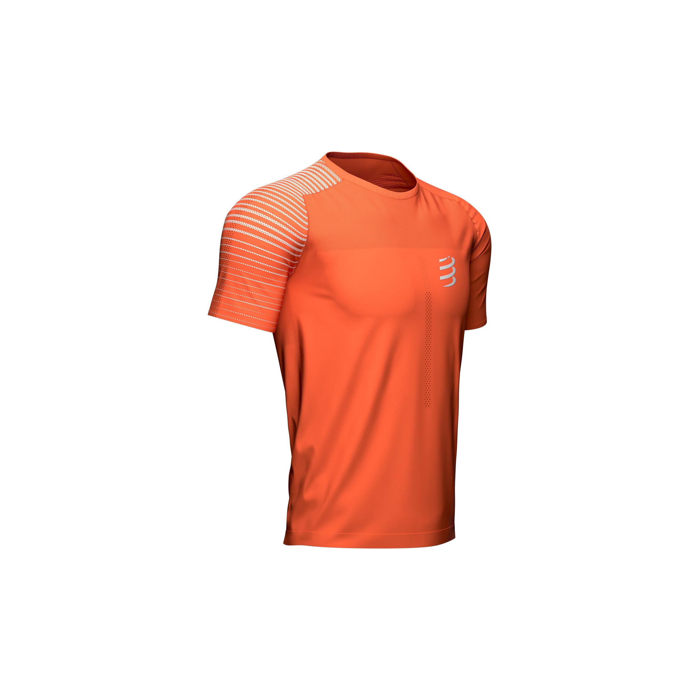 Compressport Performance Short Sleeve Tshirt Orange S 