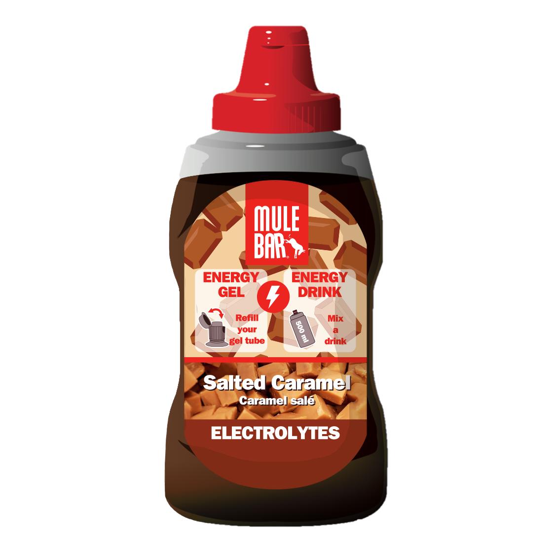 Mulebar Recharge Gel Caramel Sale - 440 g Caramel salé 