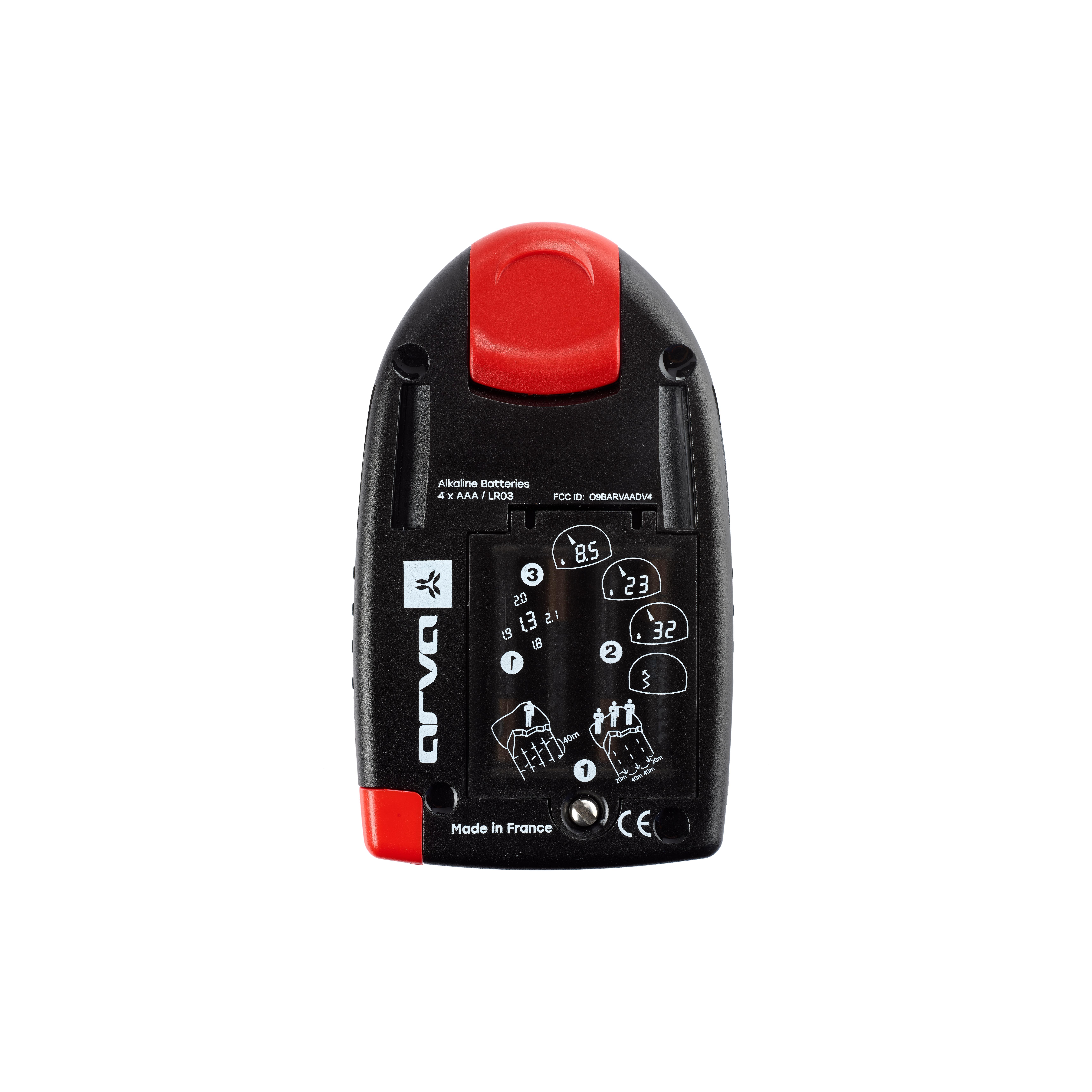 Arva Evo4 Clip For Safe Noir 