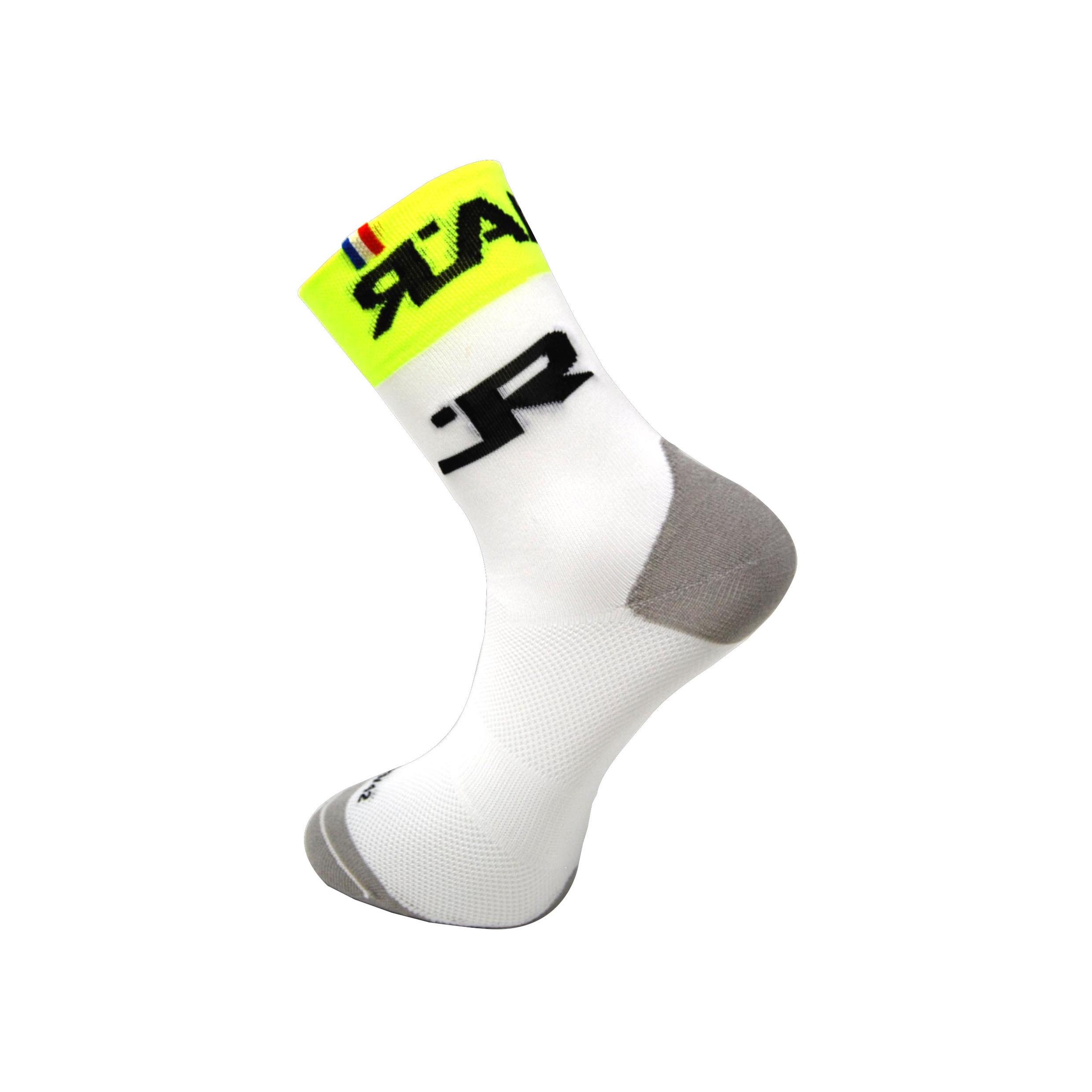 Rafal Socquettes Hautes Carbone Attack Blanc 43/46 