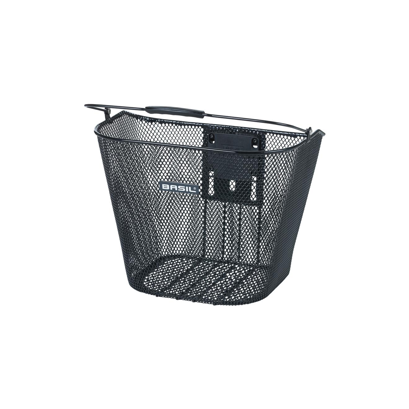 Basil Panier Avant Bremen KF Noir 
