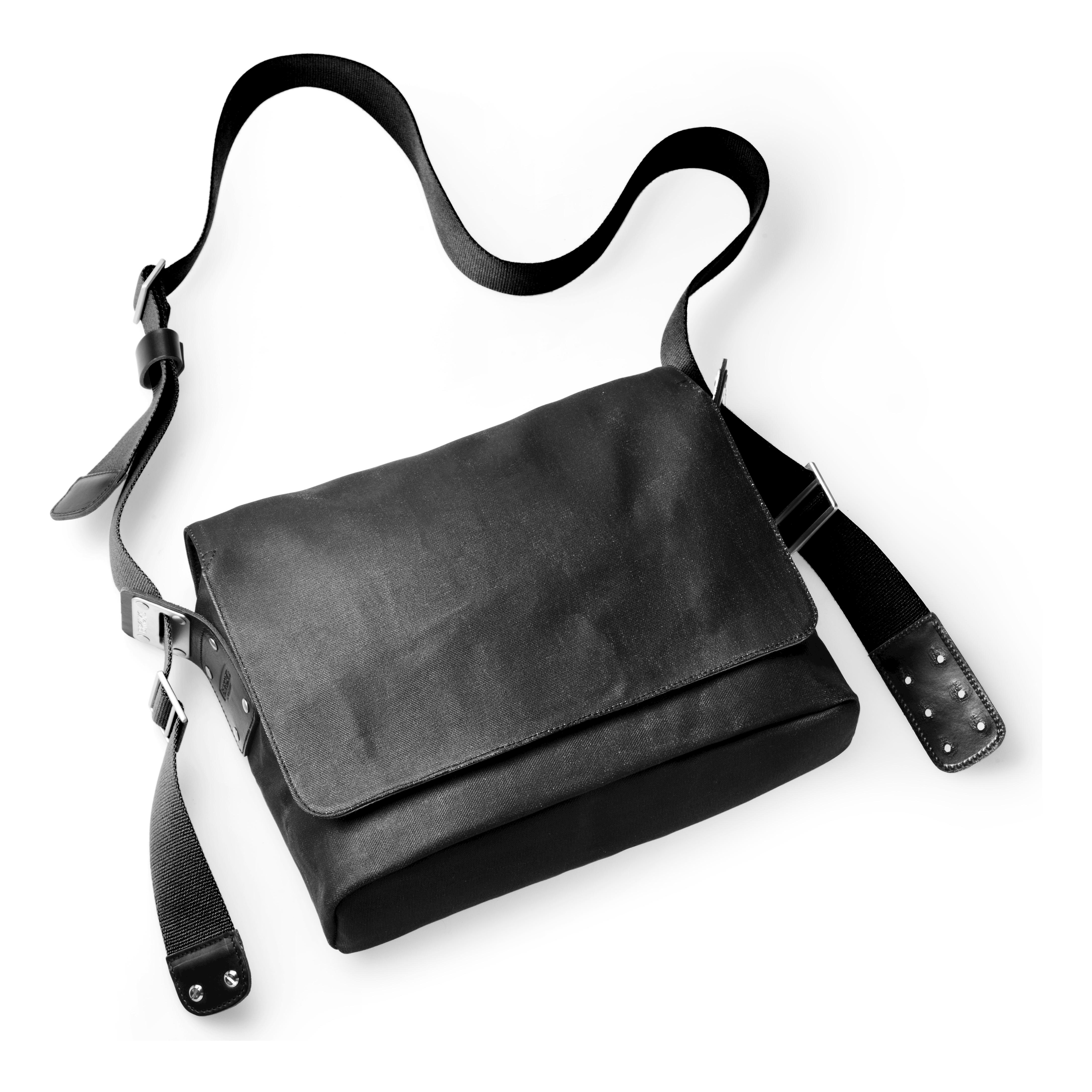 Brooks England Paddington Shoulder Bag Small Noir 