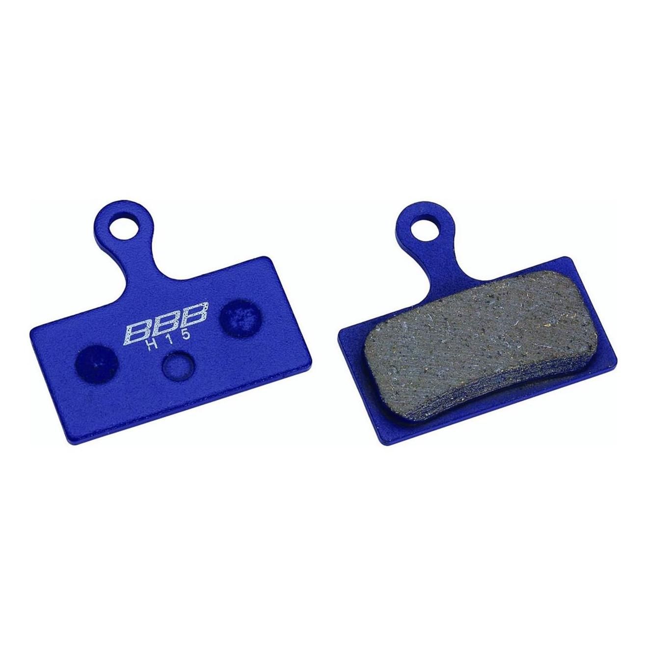 BBB Plaquettes type Shimano XTR 2011, XT, SLX 2012 w/spring Bleu 