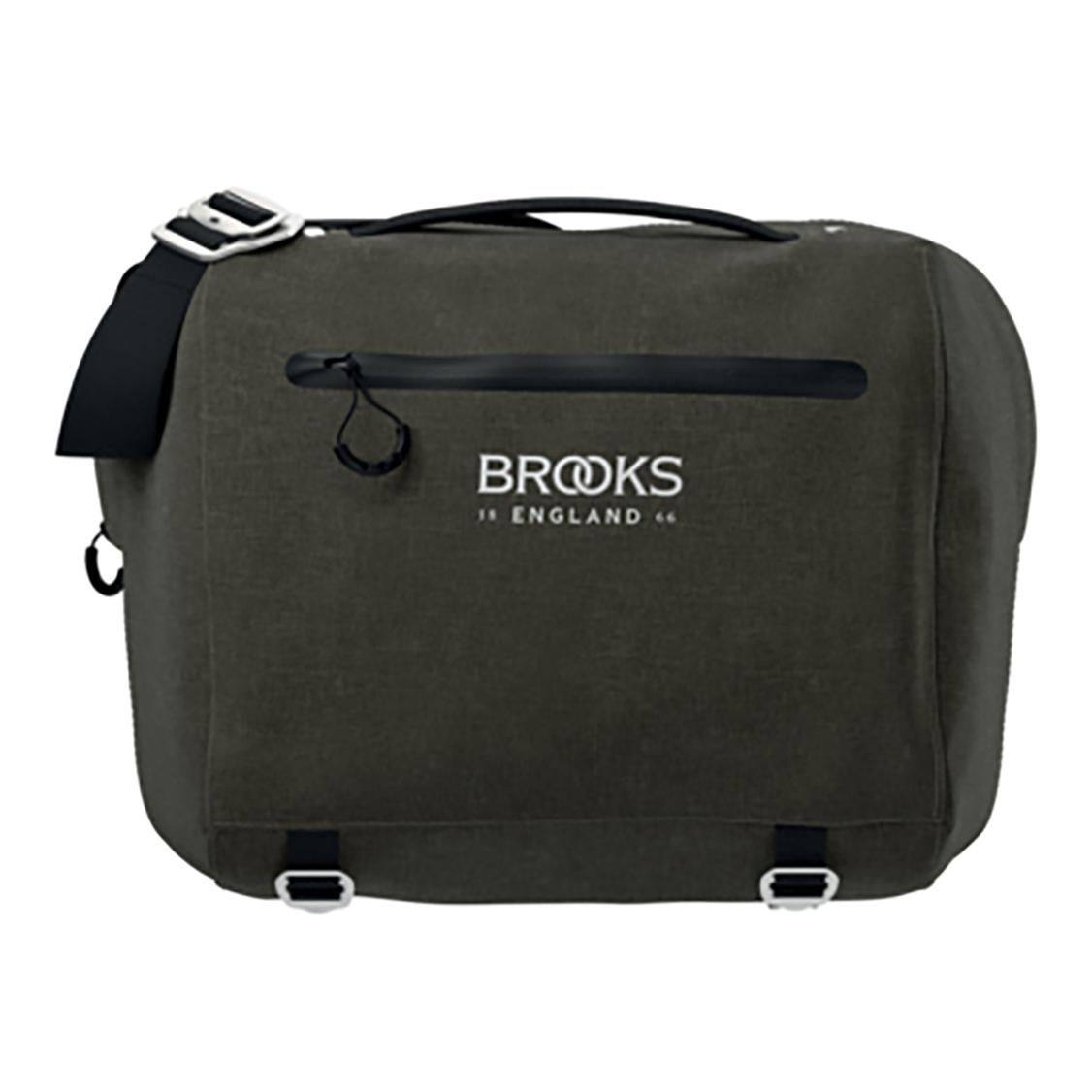 Brooks England Scape HandleBar Compact Bag (10L) - Mud Green Vert militaire 