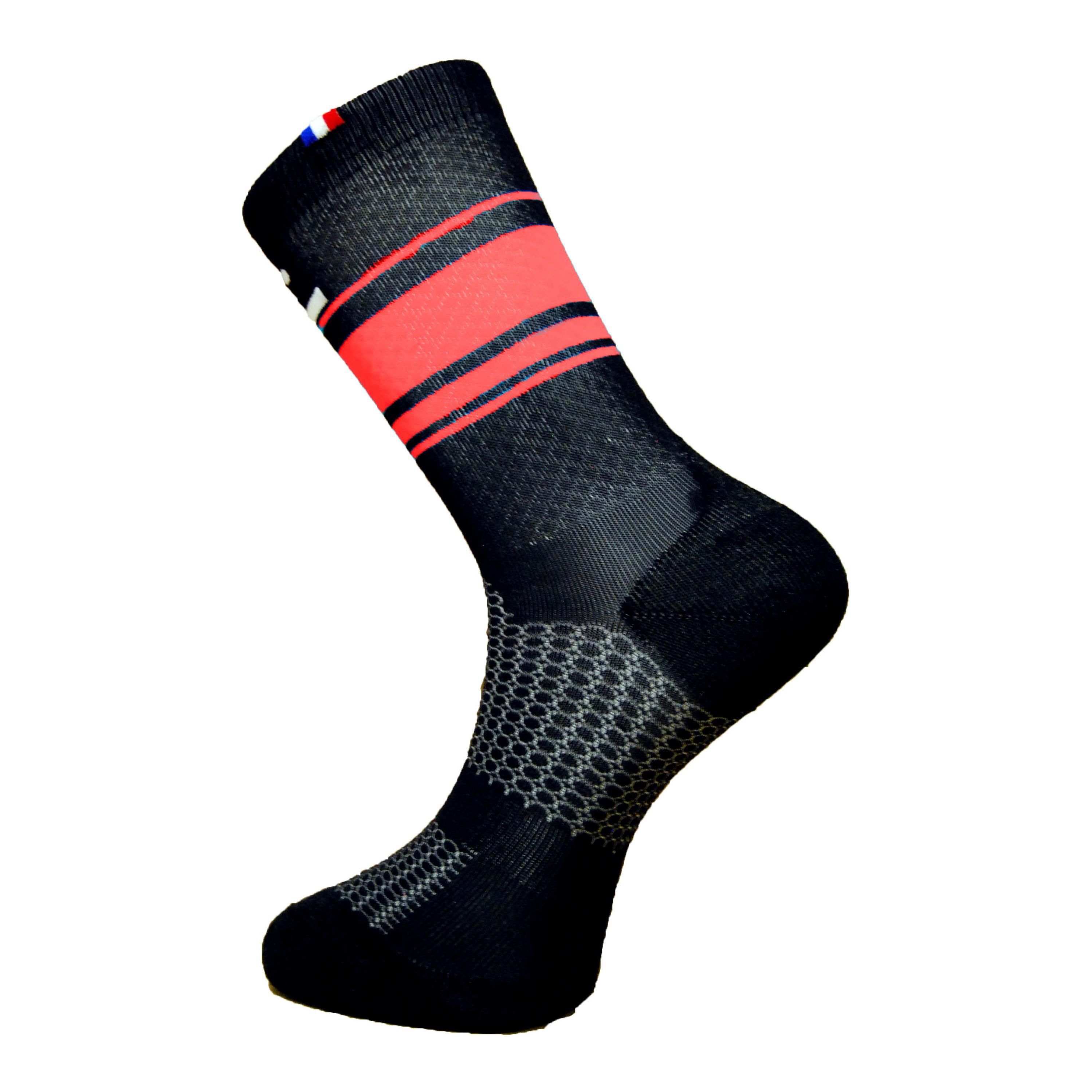 Rafal Socquettes Hautes Boa Noir 43/46 