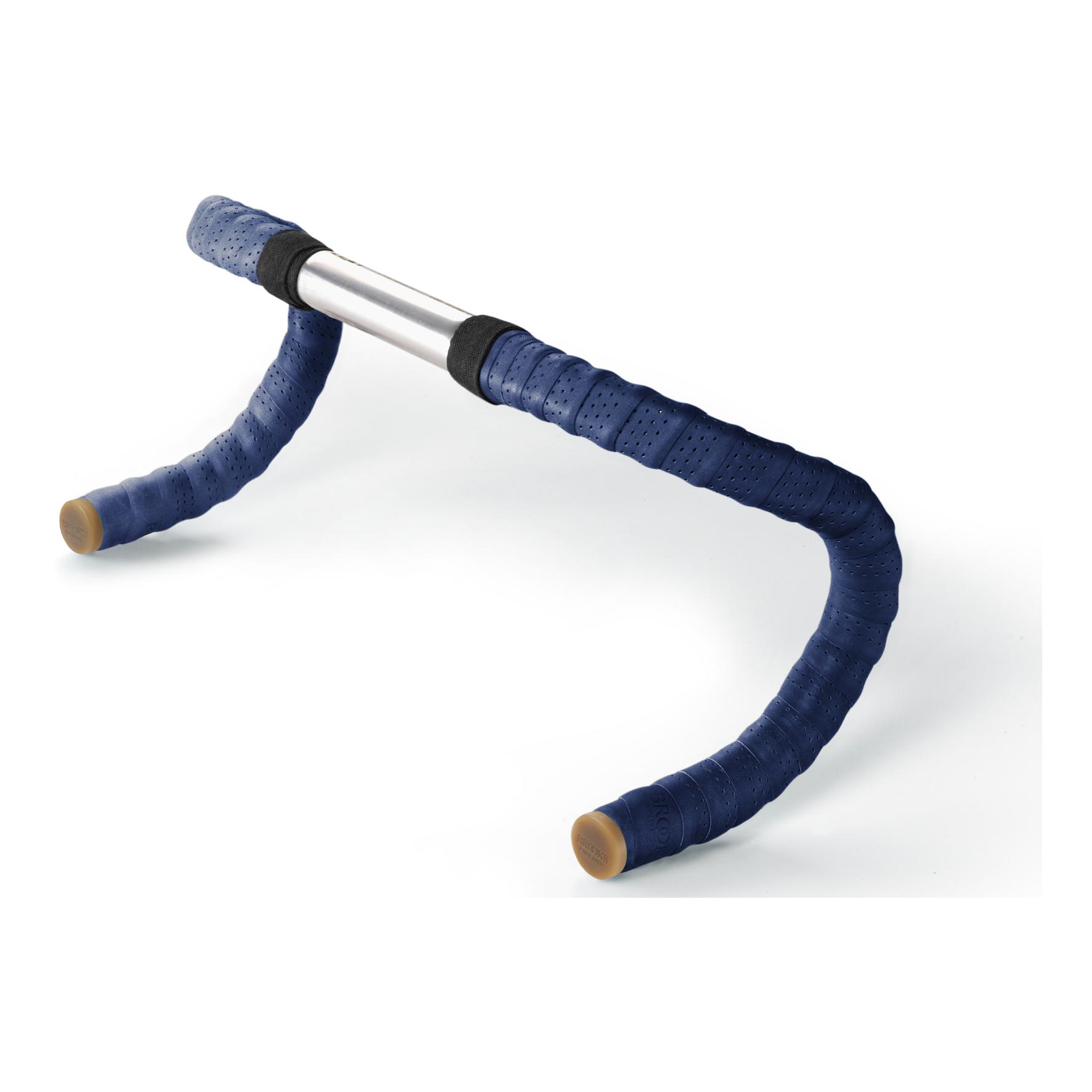 Brooks England Perforated Leather Tape Bleu 