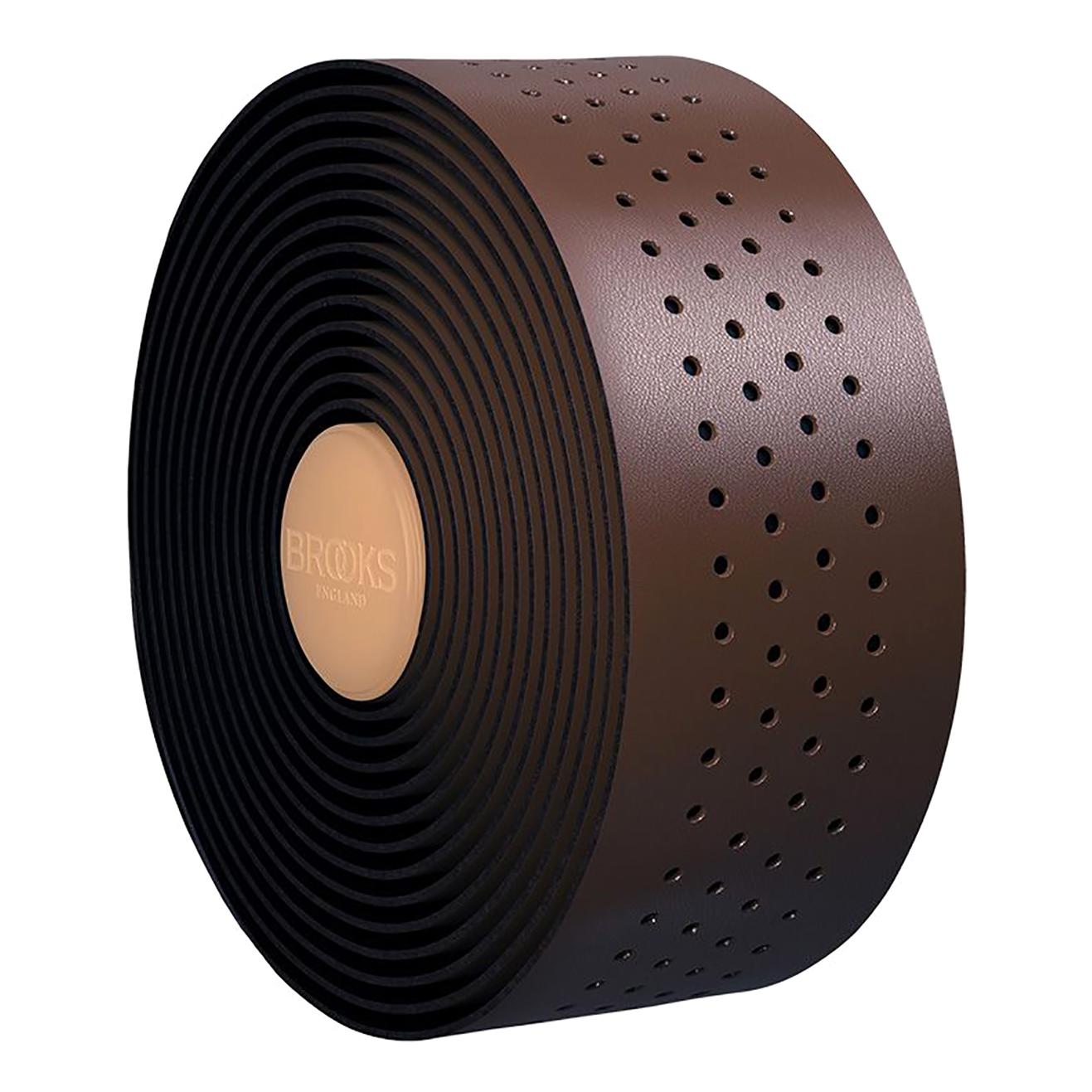 Brooks England Microfibre Bar Tape - Antic Brown Marron 