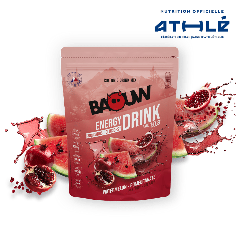 Baouw Rouge Boisson Isotonique Sac Pastã¨Que - Grenade Red