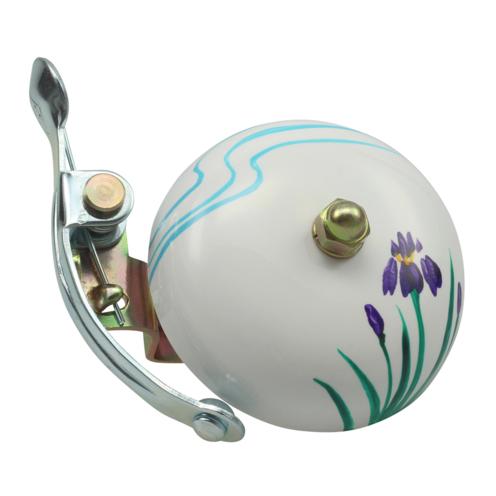 Crane Bell Sonnette Suzu Bell - Peint main - Hana Blanc 