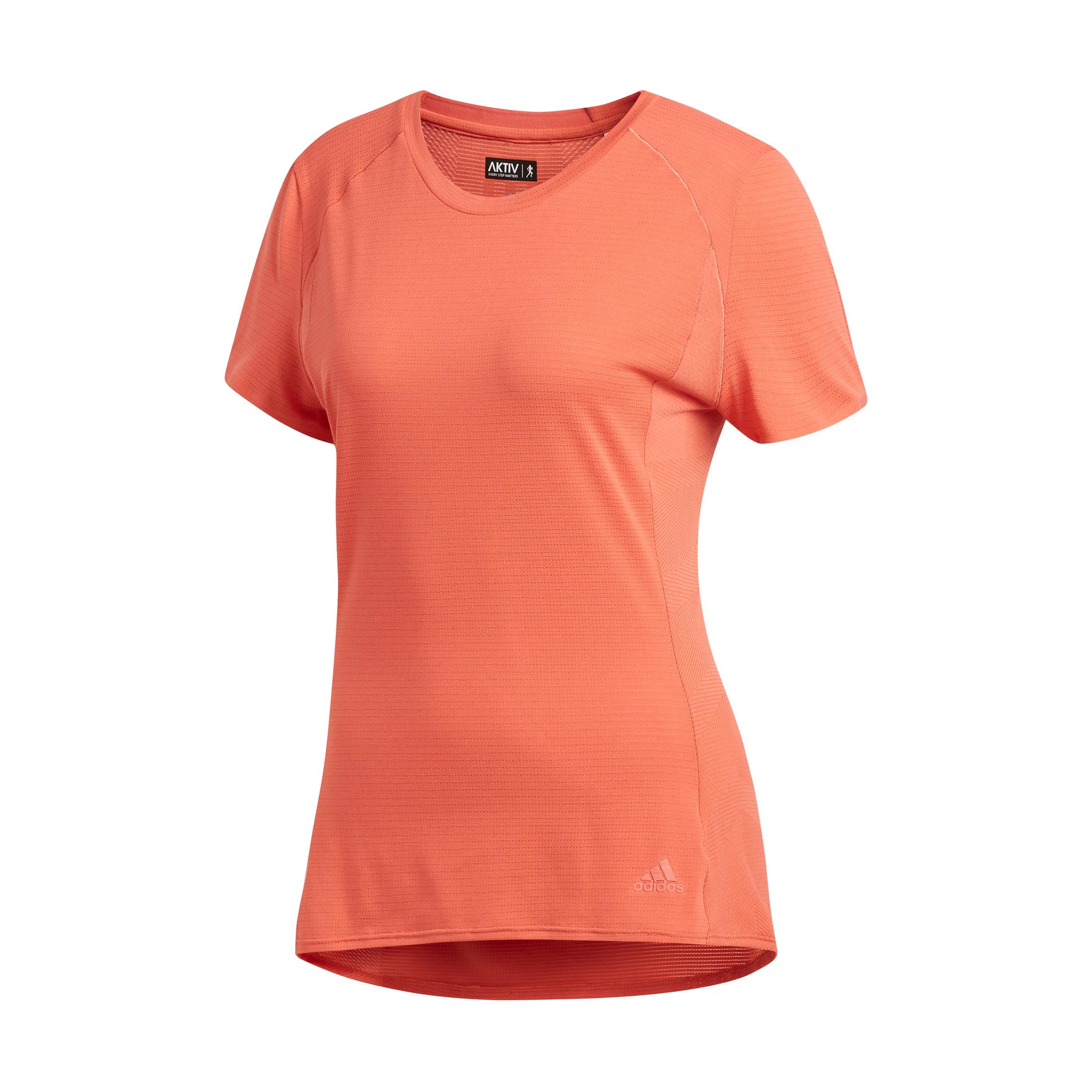 Adidas Supernova Short Sleeves Tee Orange XS 