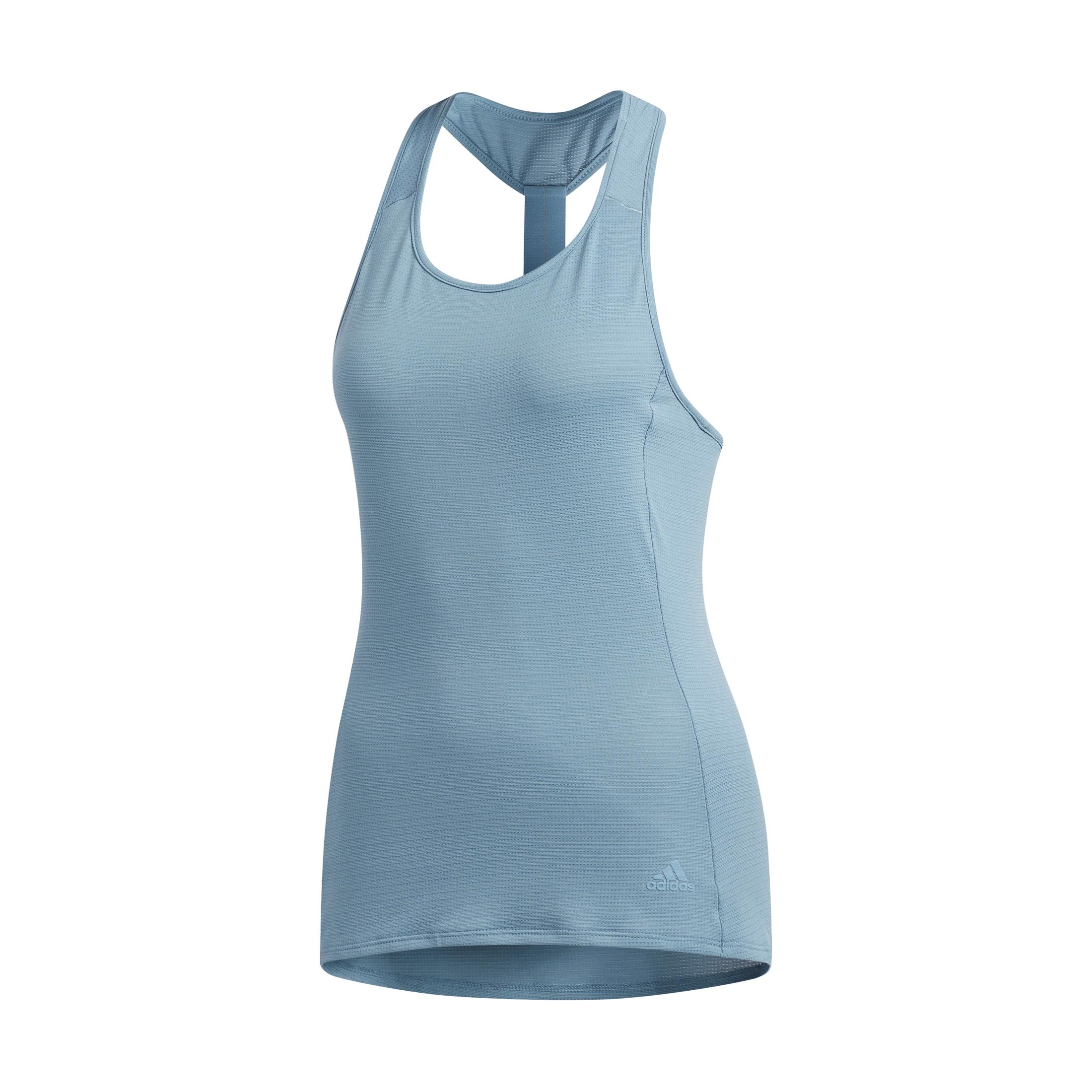 Adidas Fran Supernova Tank Bleu ciel S 