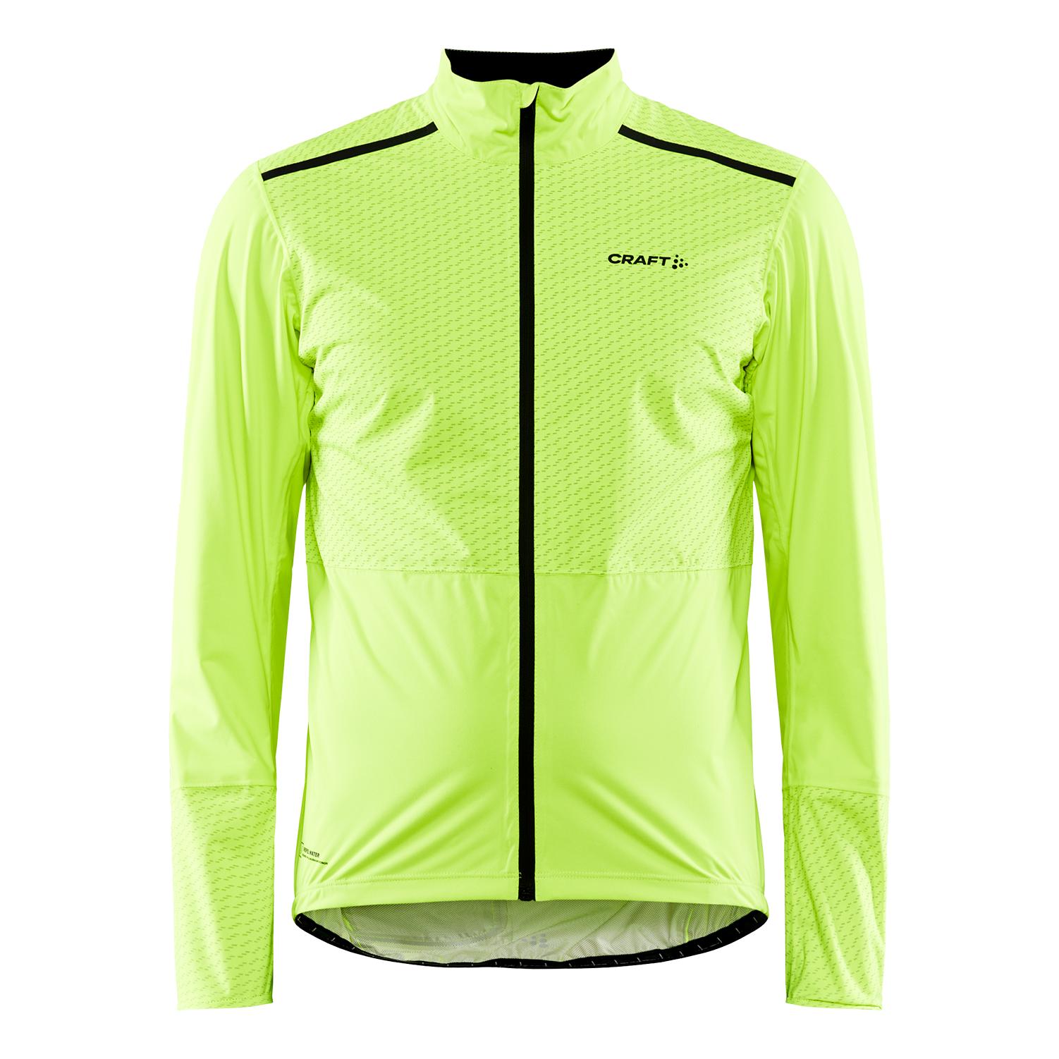 Craft Veste imperméable ADV BIKE HYDRO LUMEN Jaune fluo XL 