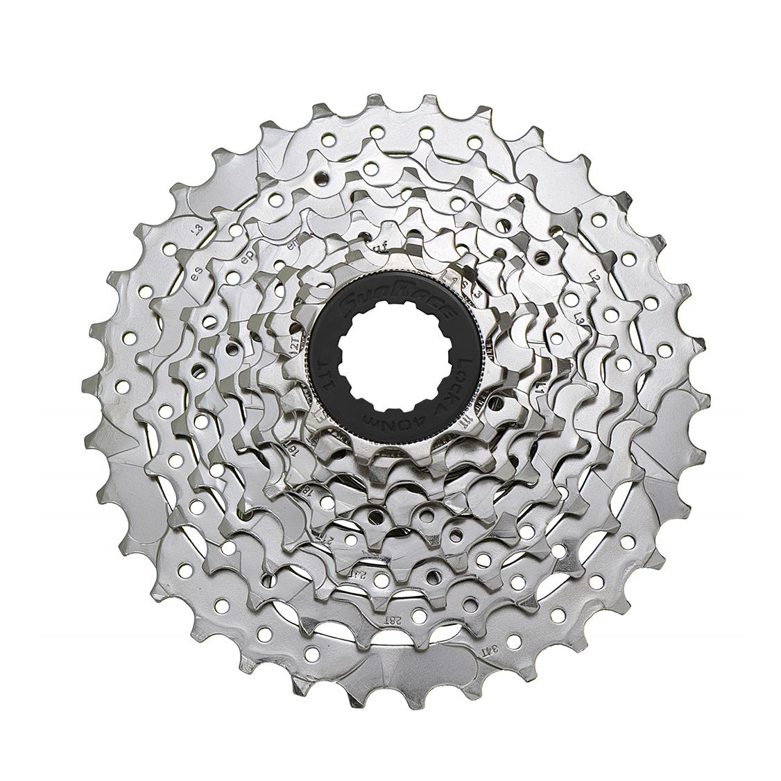 Sunrace CASSETTE SUNRACE 9V.(11-32) Argenté 