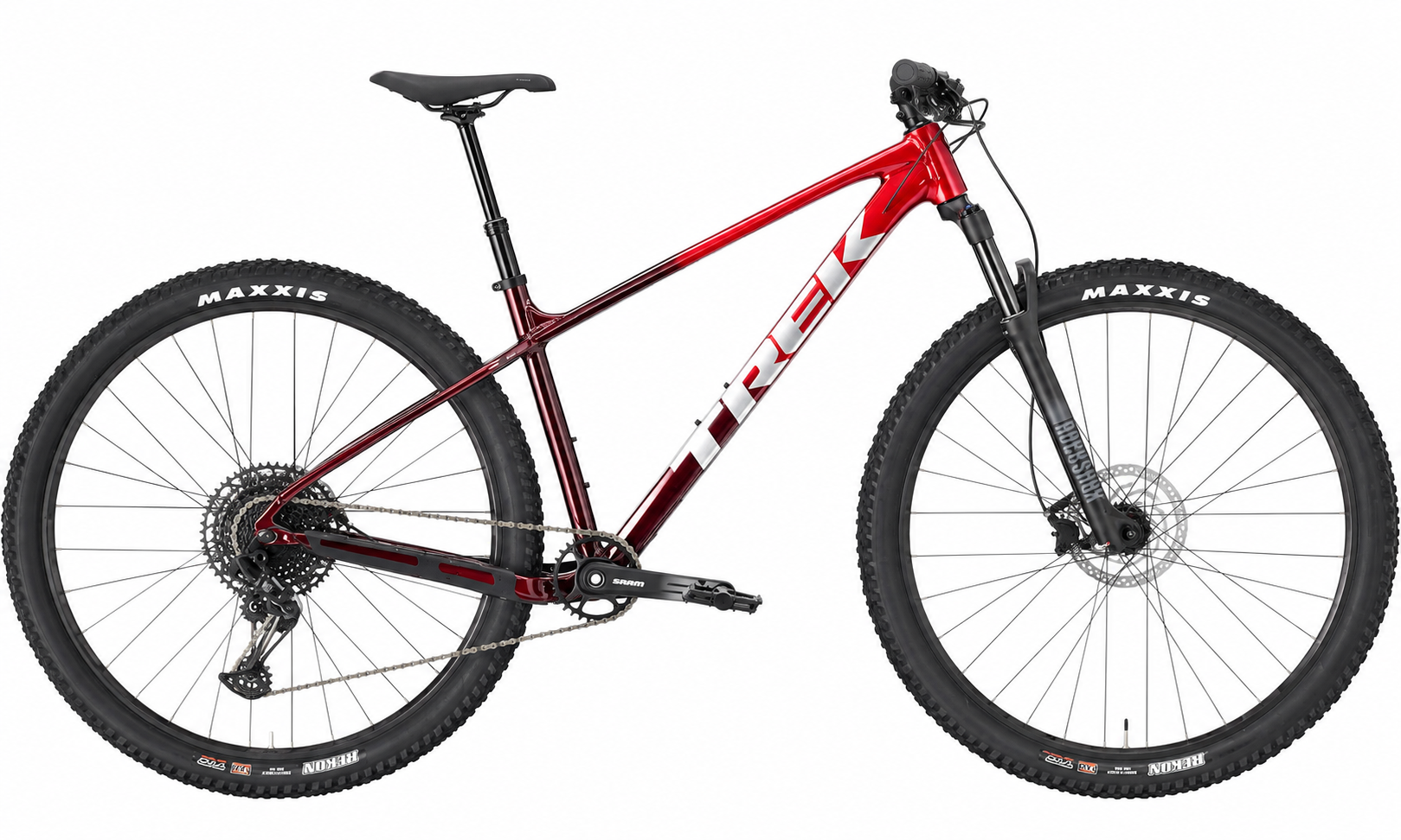 Trek Marlin 7 Gen 3 Mountain Bike - Hardtail Mountain Bike - Red - Size M-L Kids - Image 3