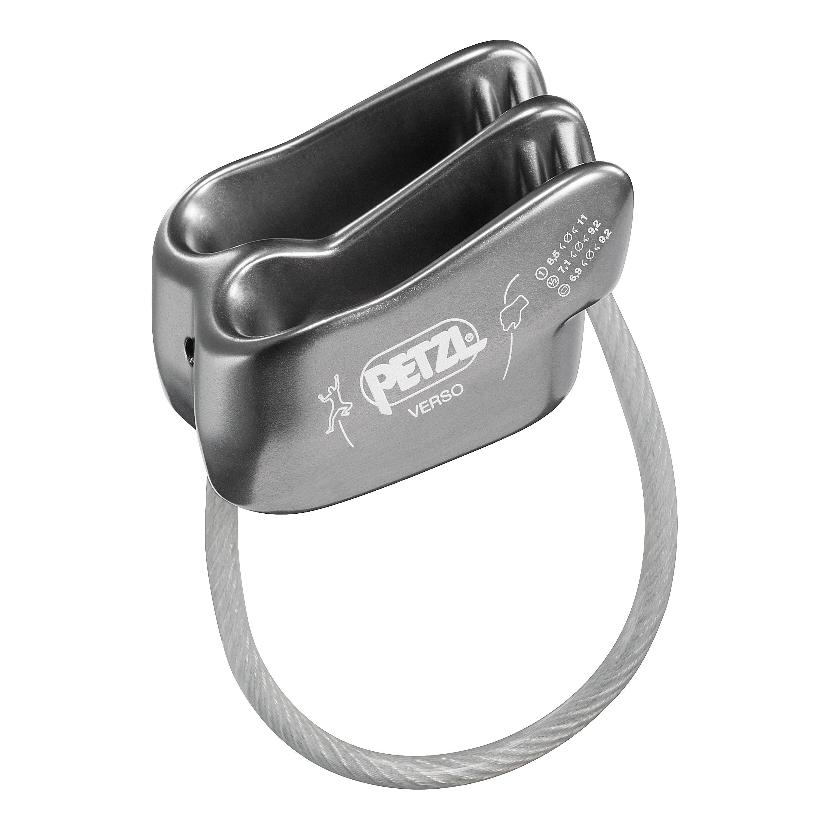 Petzl Assureur Verso Gris 