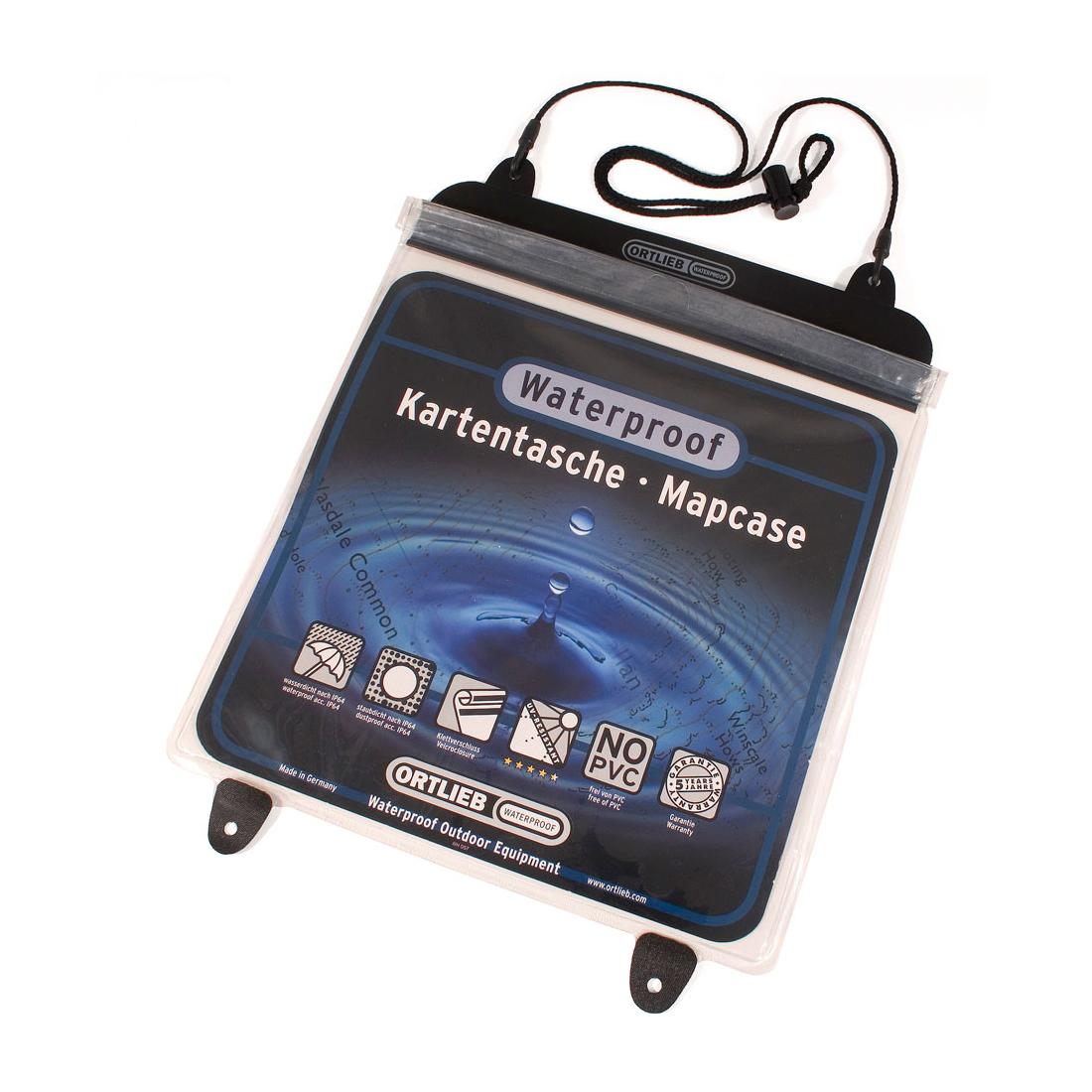 Ortlieb Map Case Noir 