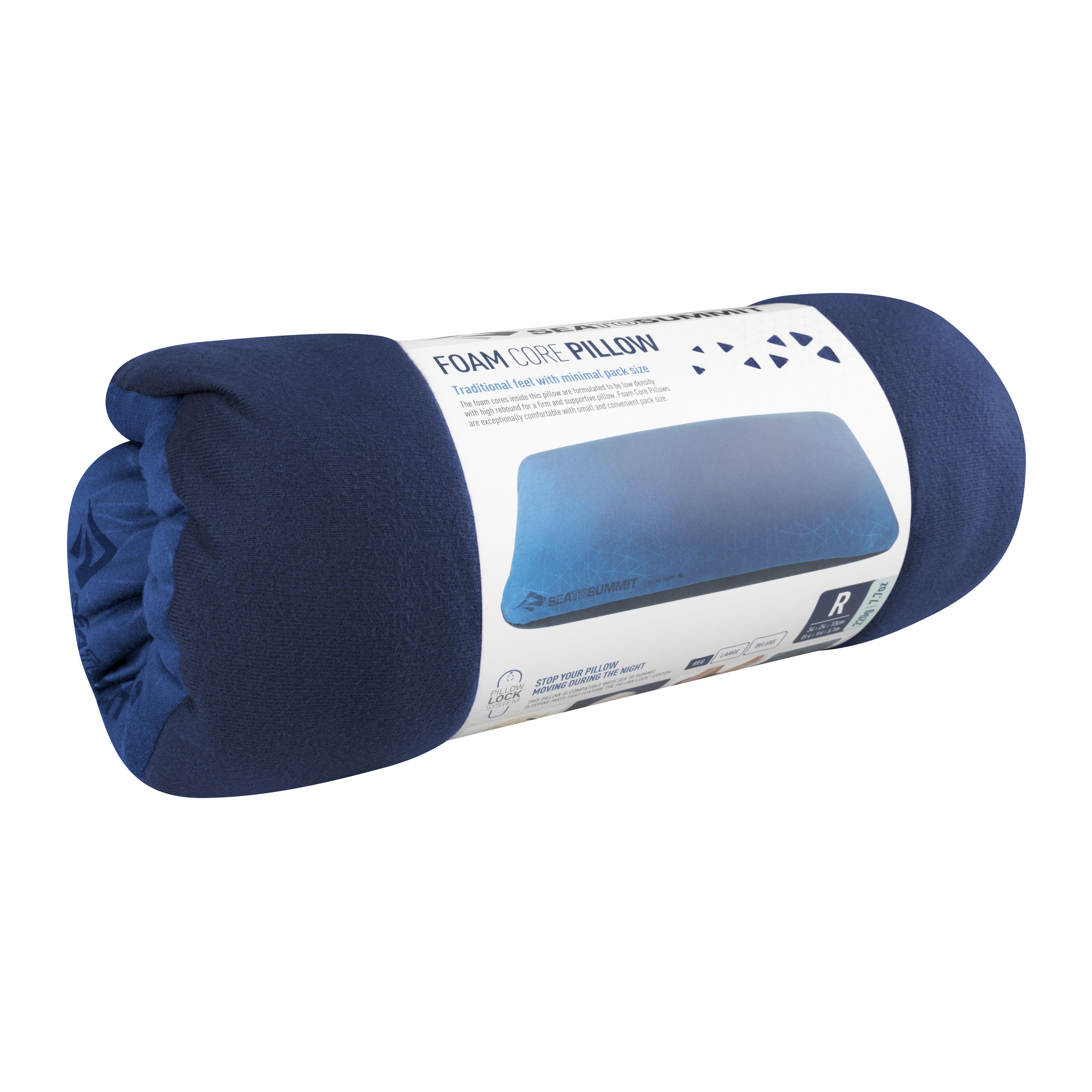 Sea To Summit Oreiller Foamcore Regular Bleu foncé 