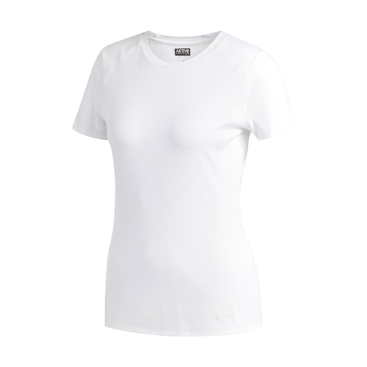 Adidas Fran Supernova Short Sleeve Tee Blanc M 