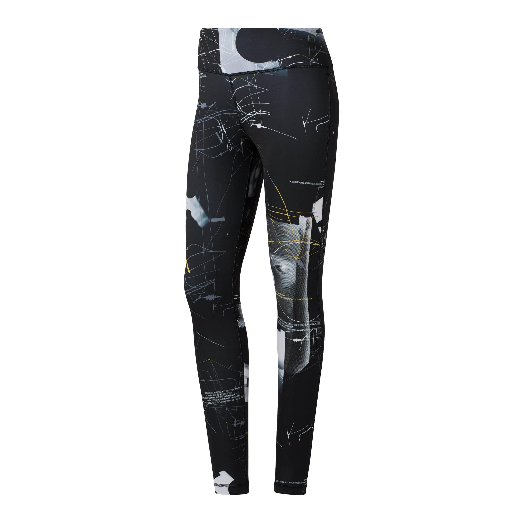Reebok Workout Aop Tight Noir XS 