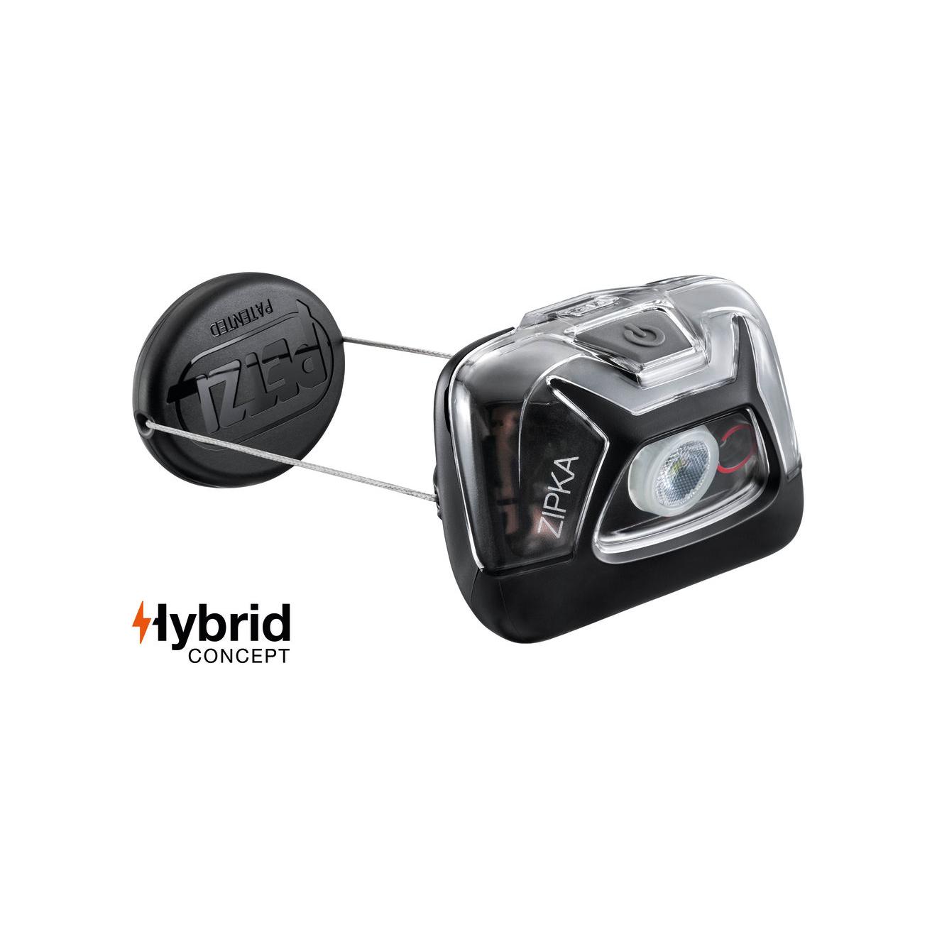 Petzl Zipka Noir Noir