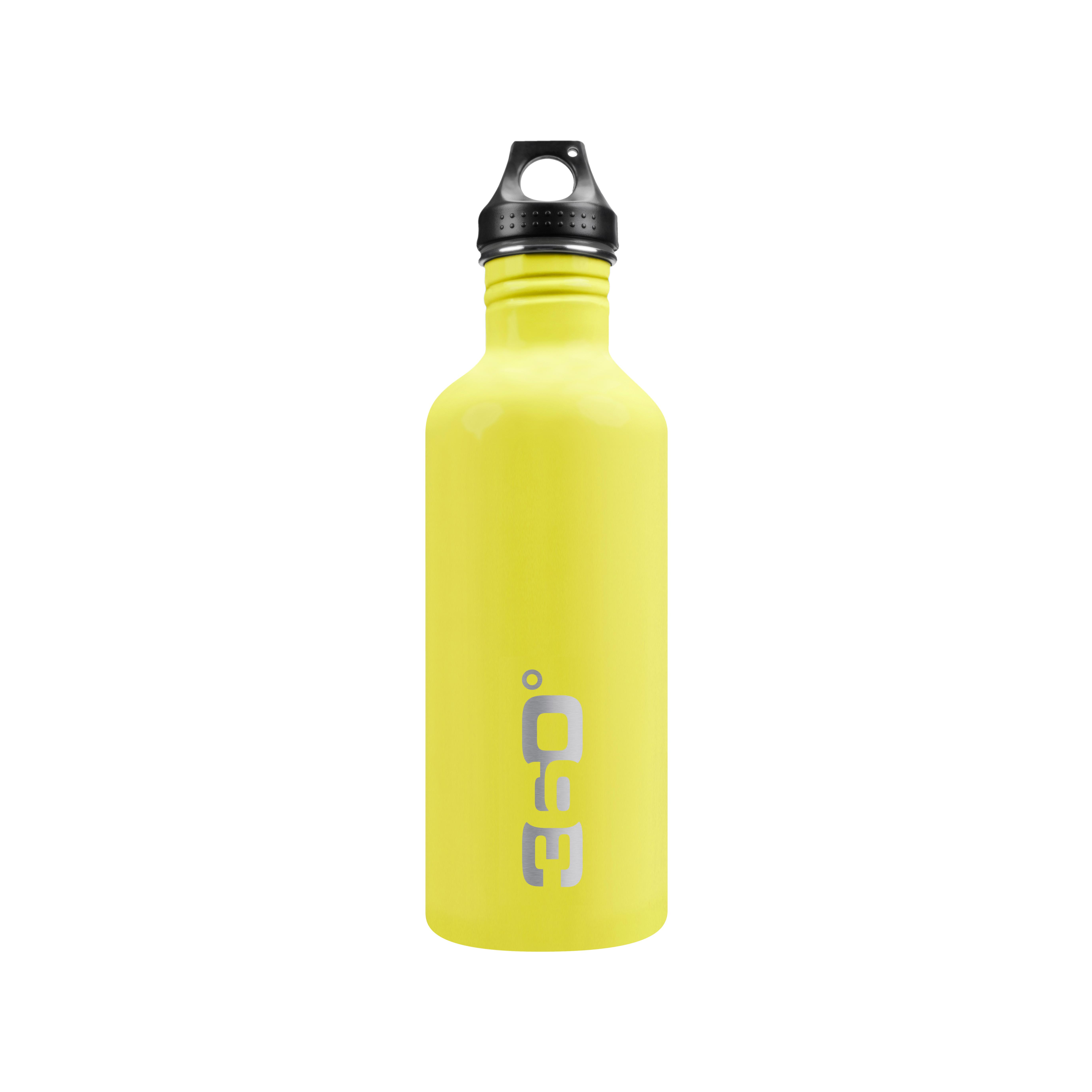 360° Bouteille Acier Inoxydable 750 Ml Jaune 