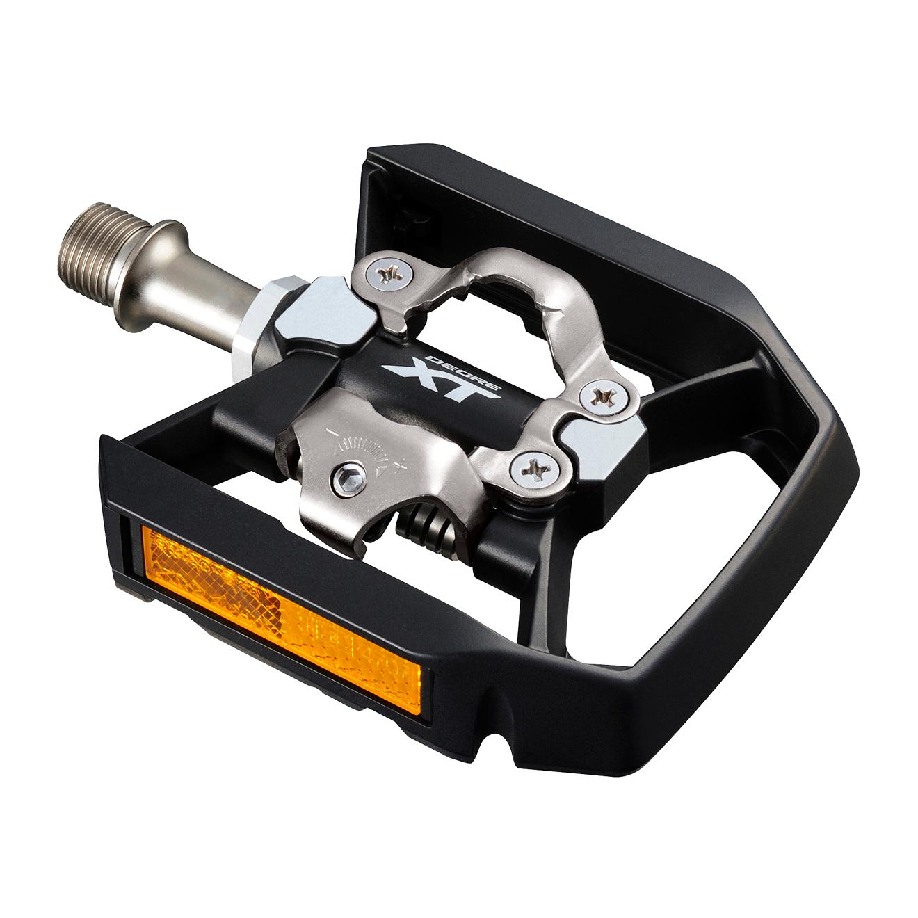 Shimano Pédales SPD-T8000 Deore XT, Cales SM-SH51PD Noir 