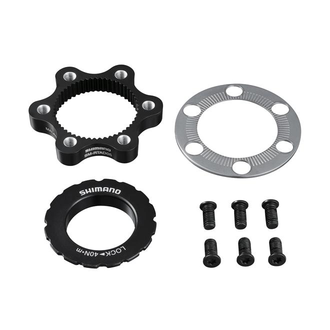 Shimano Adaptateur Rotor SM-RTAD05 Pour Disque 6 Trous Noir 