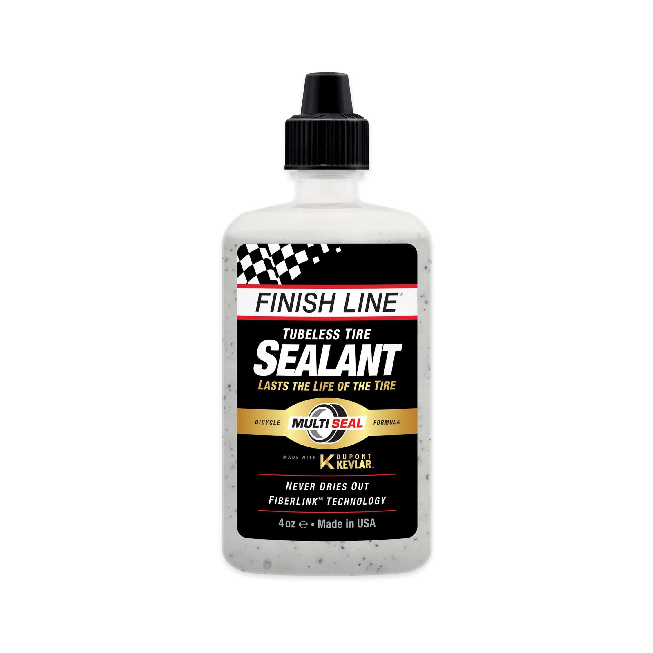 Finish Line Préventif tubeless tire sealant 8Oz Blanc 