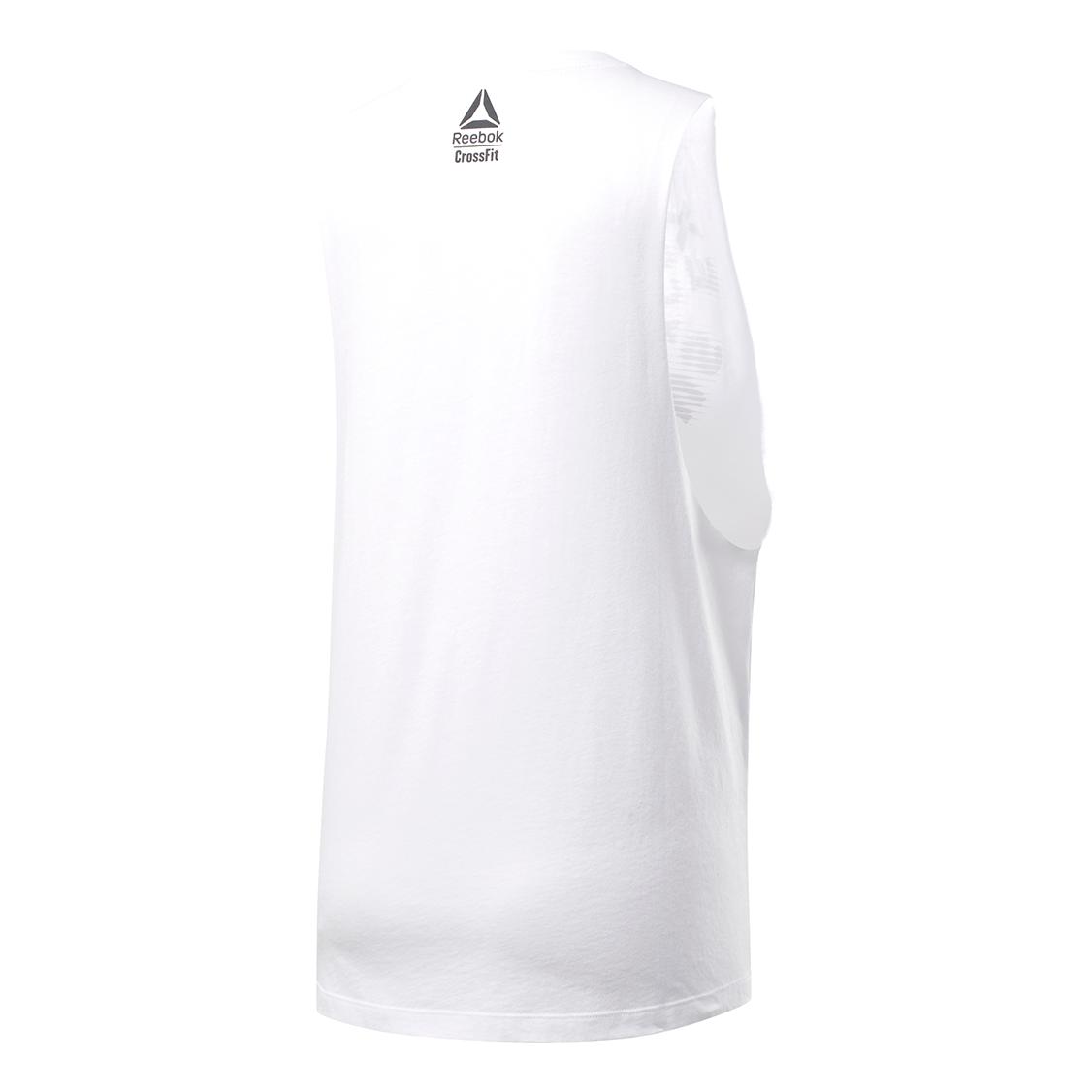 Reebok Reebok Combat Excellence Muscle Tank Blanc XS 