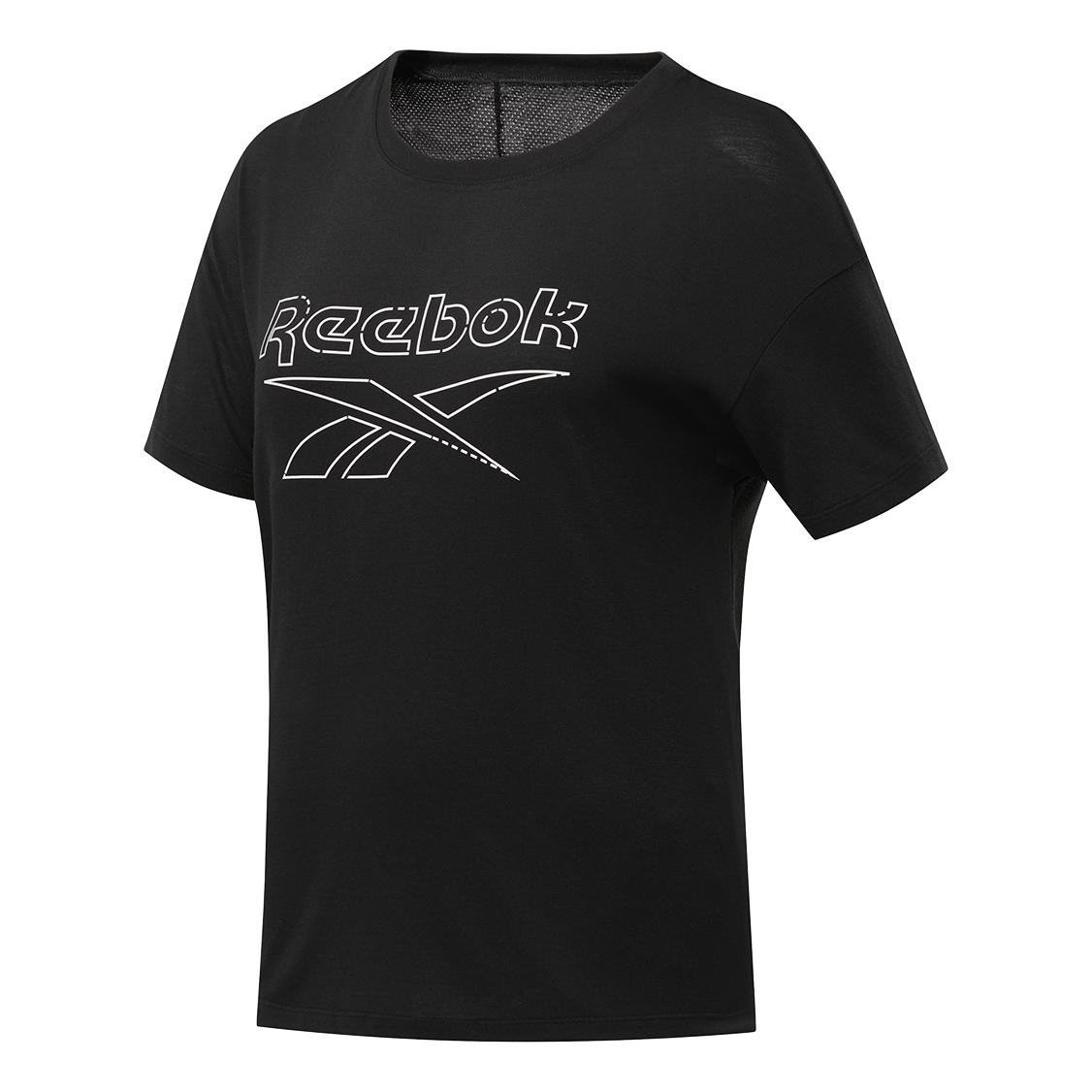 Reebok Wor Sup Bl Tee Noir XS 
