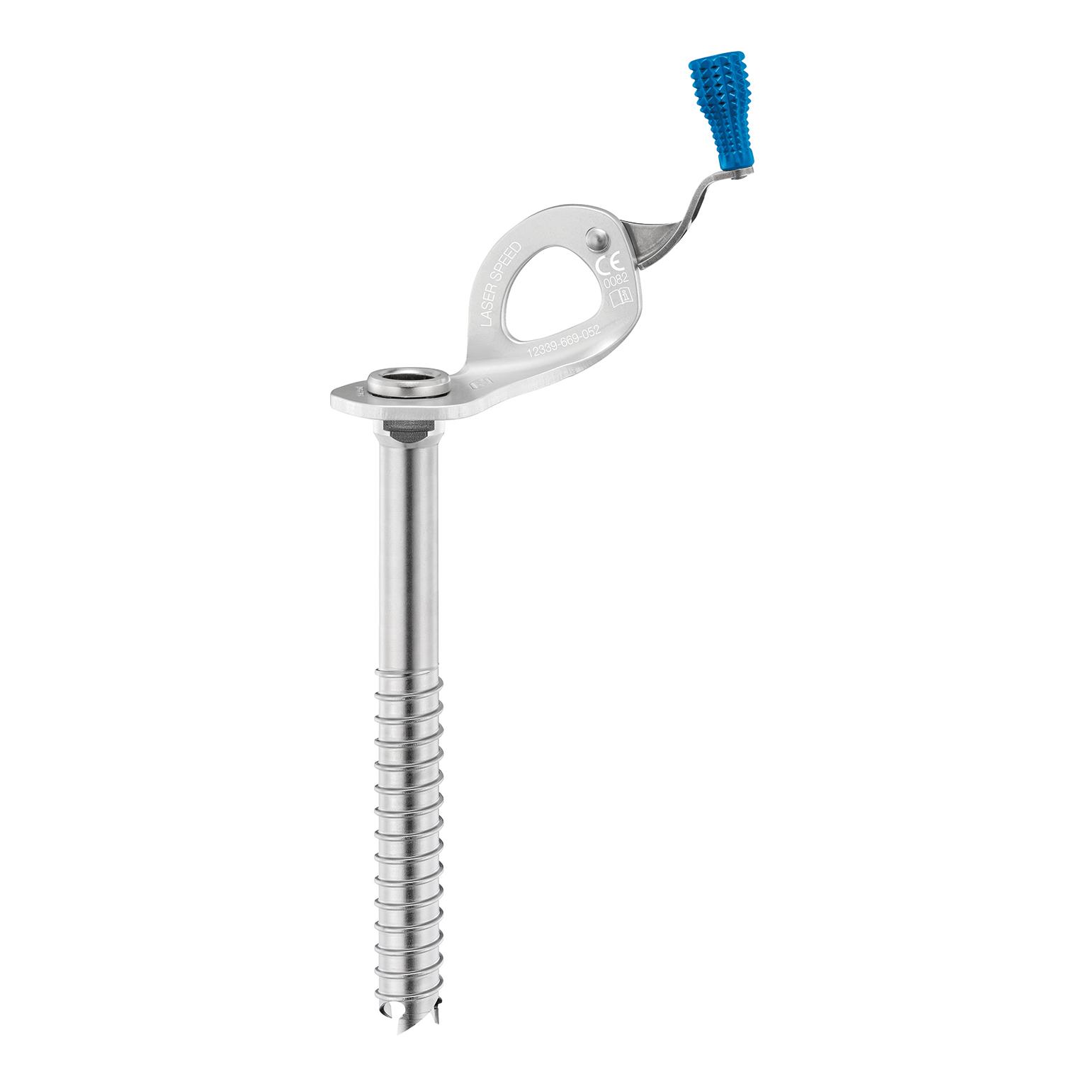 Petzl Broche Laser Speed 17cm Bleu 