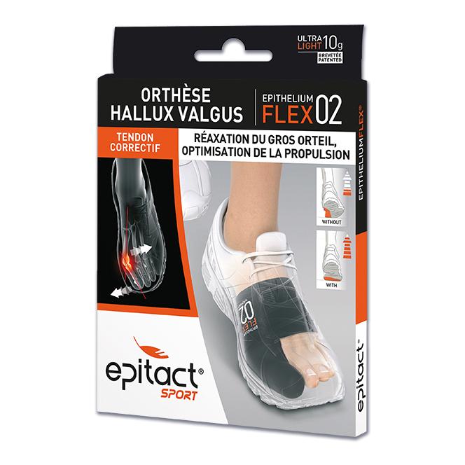 Epitact Orthèse Hallux Valgus Noir S 
