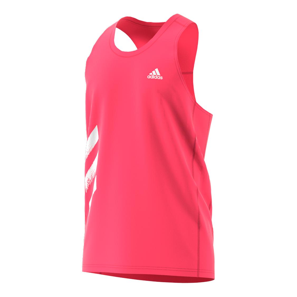 Adidas Own The Run Singlet 3S Corail XL