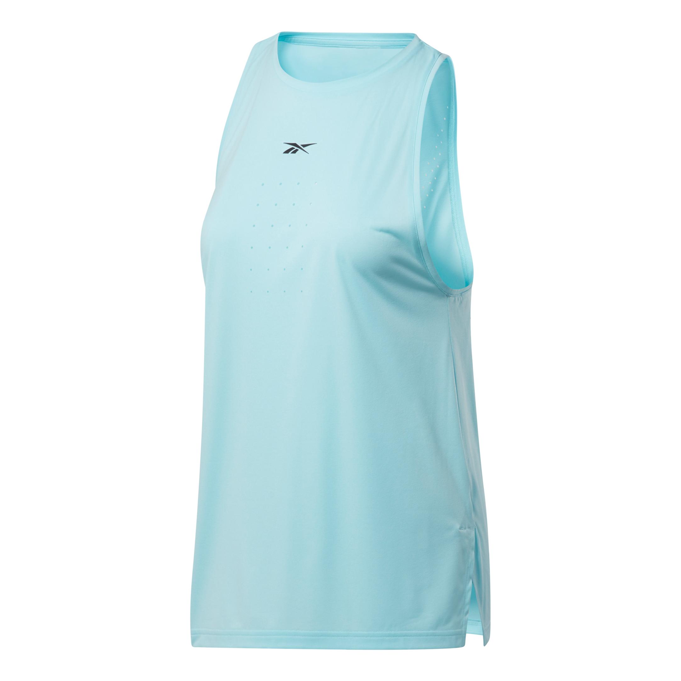Reebok UBF Perforated Tank Bleu ciel S 