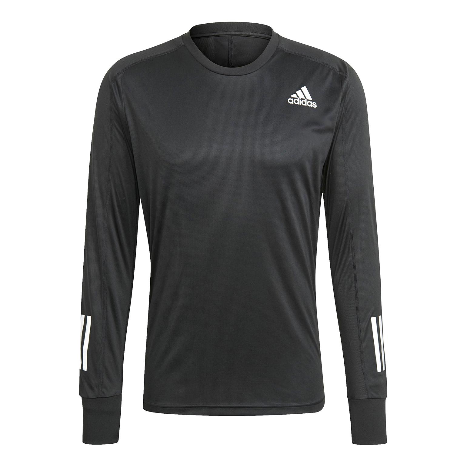 Adidas Own The Run Long Sleeve T-Shirt Noir S 