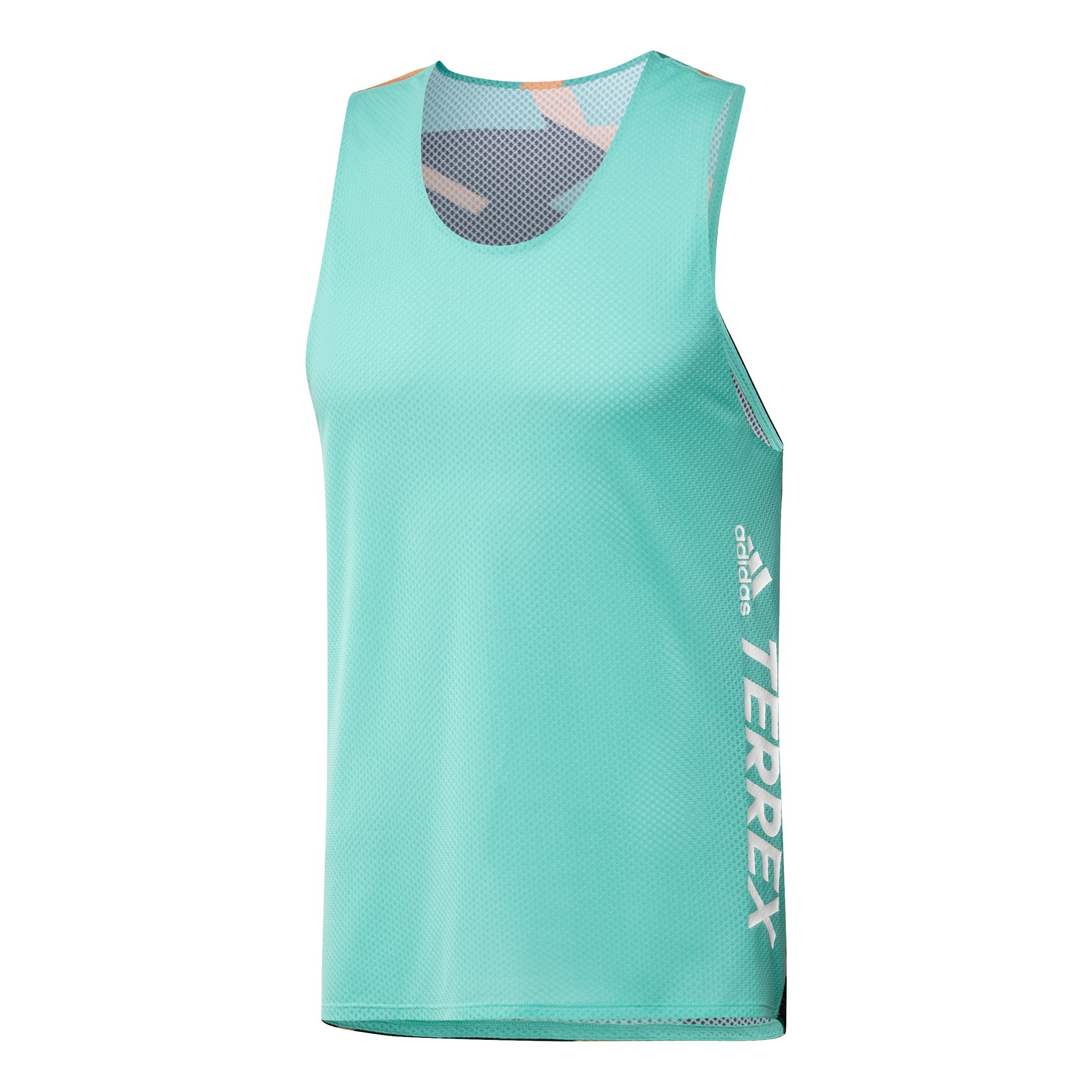 Adidas Agravic Singlet GFX Turquoise M