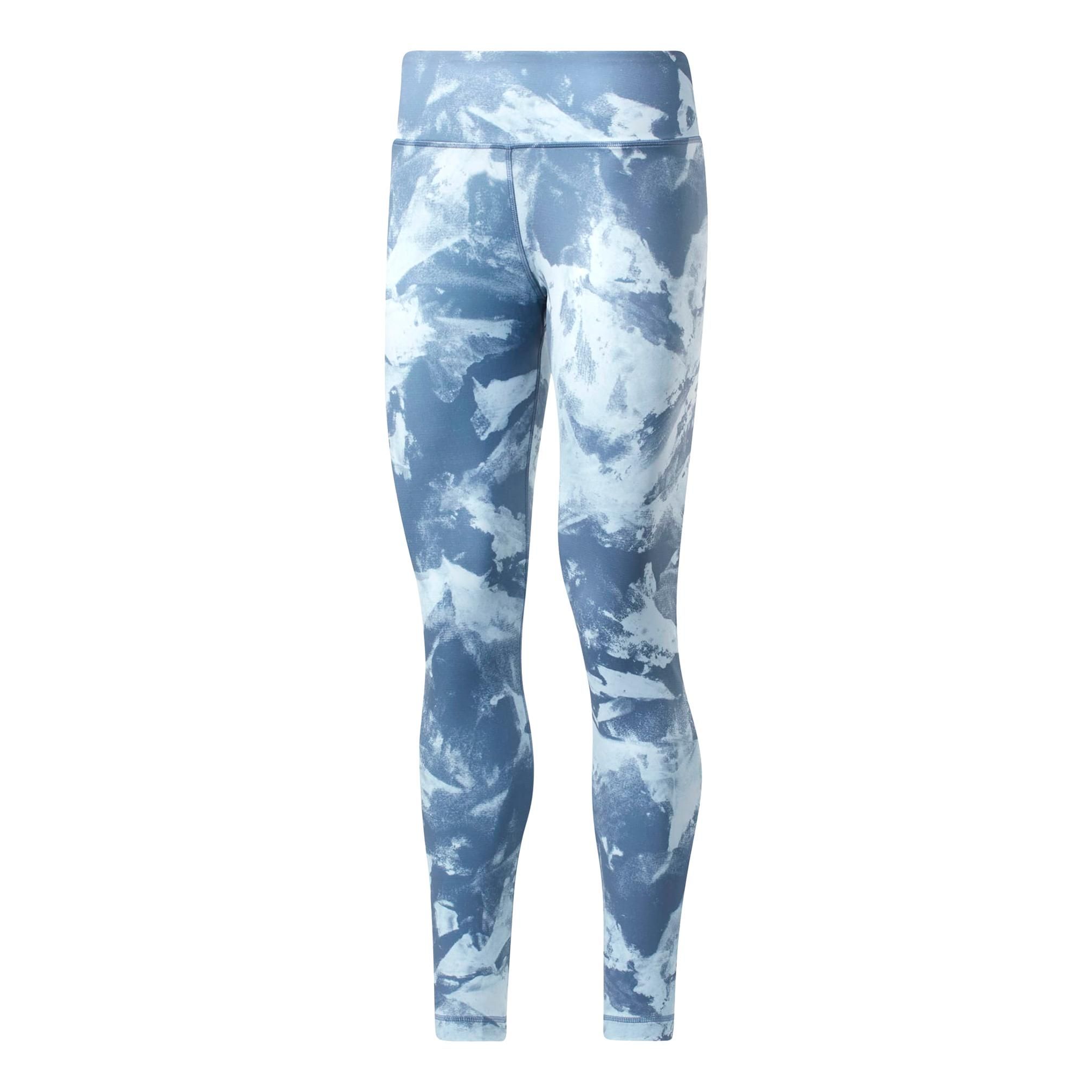 Reebok Myt Aop Poly Tight Bleu ciel M 