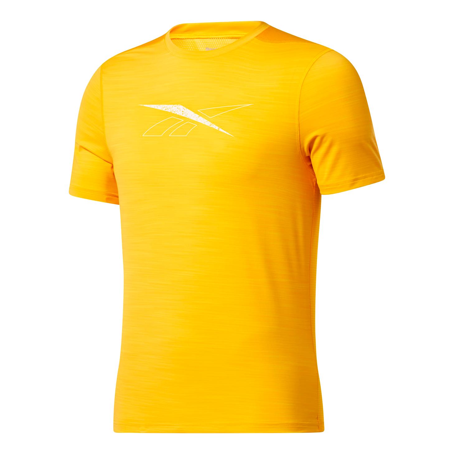 Reebok Wor Ac Short Sleeves T-Shirt Jaune S