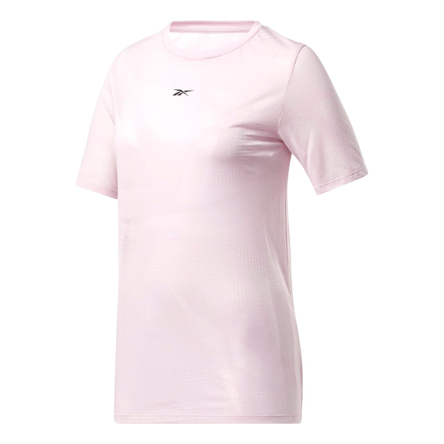 Reebok T-Shirt Burnout T-Shirt Rose XS 