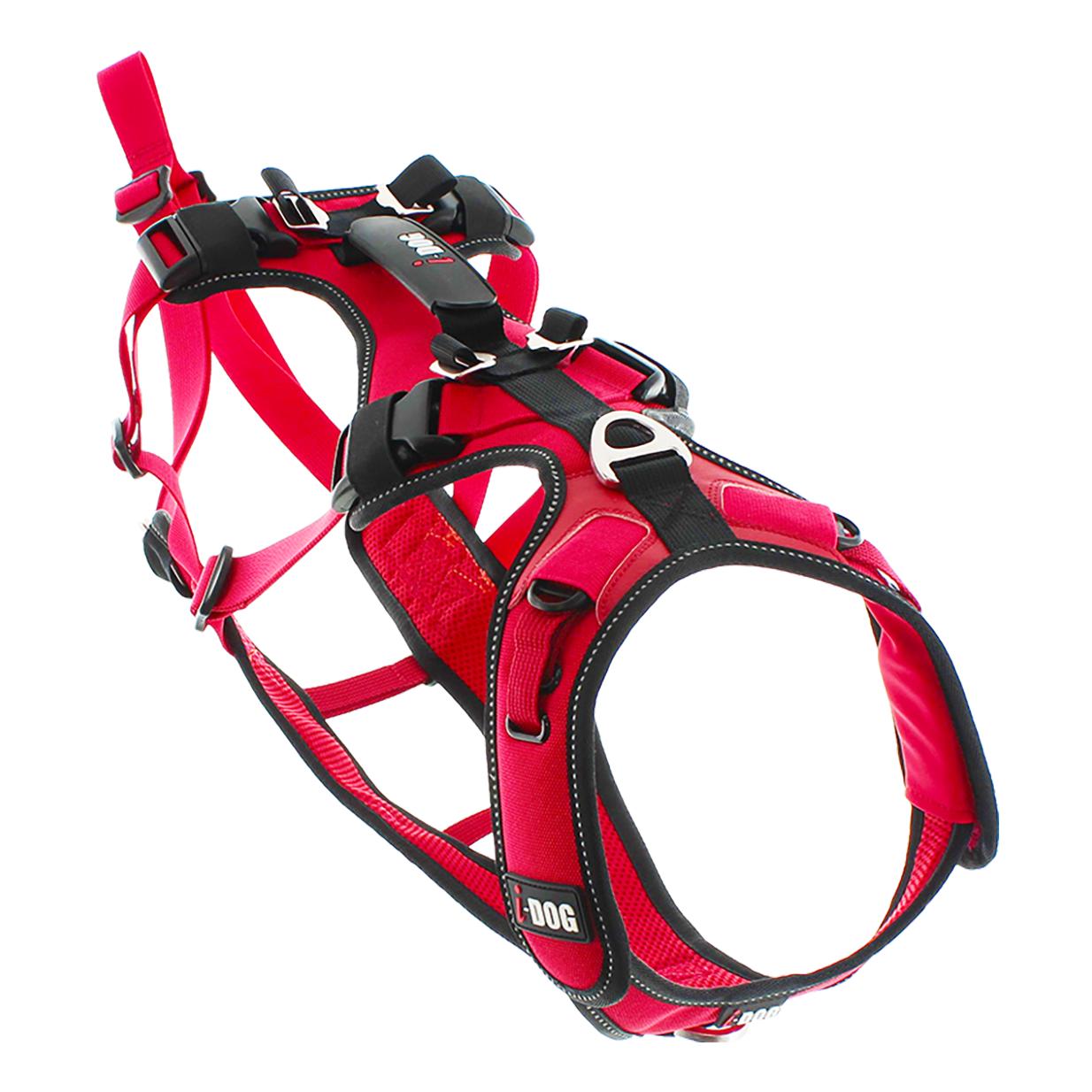 I-Dog Harnais Confort Trek -XL Rouge 