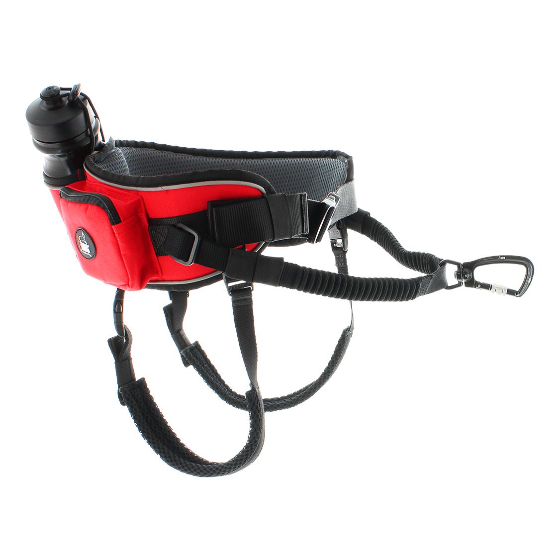 I-Dog Baudrier Canicross Confort Trek Rouge 