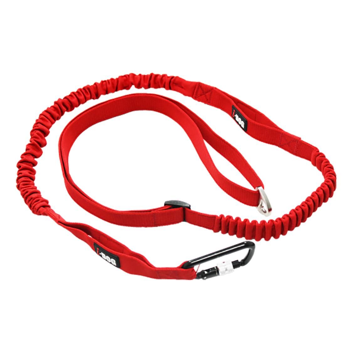 I-Dog Longe De Traction Canicross Confort Trek Red 