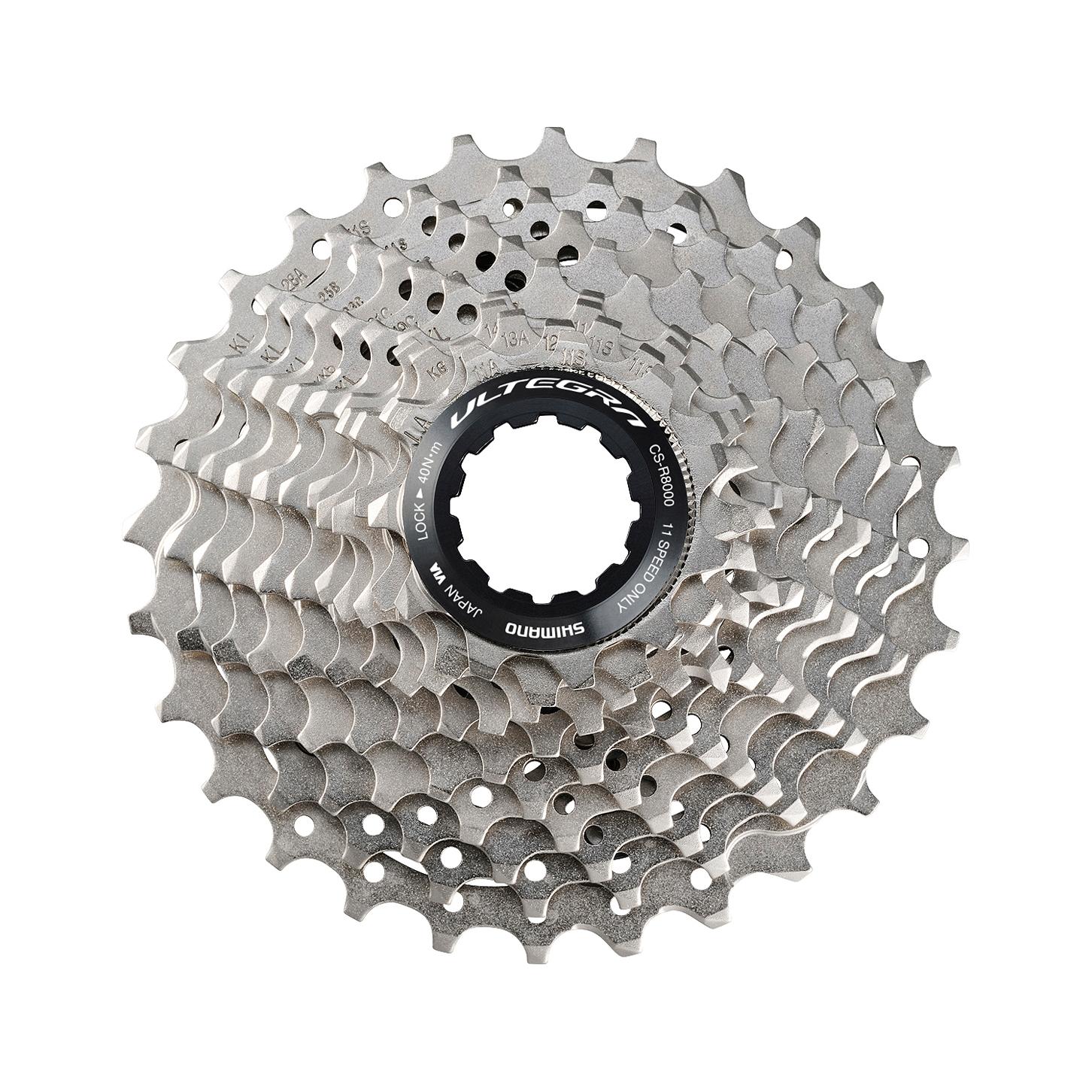 Shimano Cassette Ultegra CS-R8000 11 vit (12-25) Argent 
